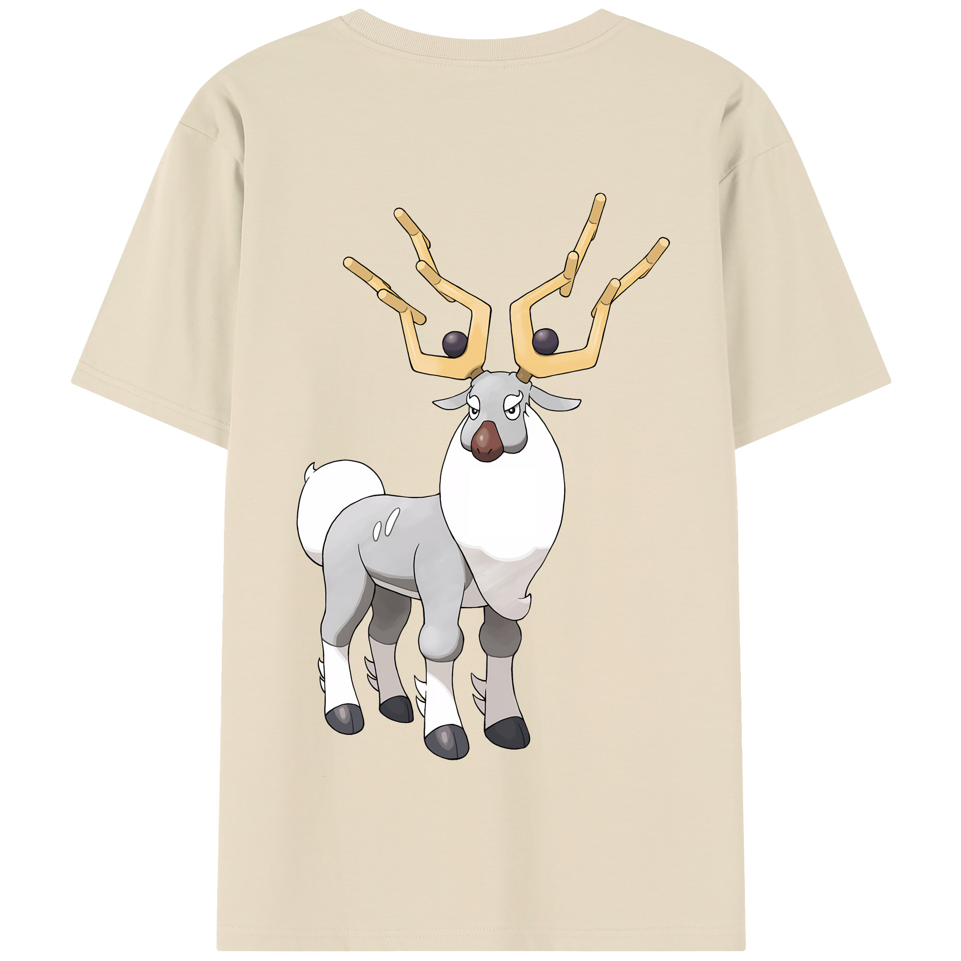 （画像用） ポケットモンスター Pokémon 綿100％半袖Tシャツ（背面プリント）