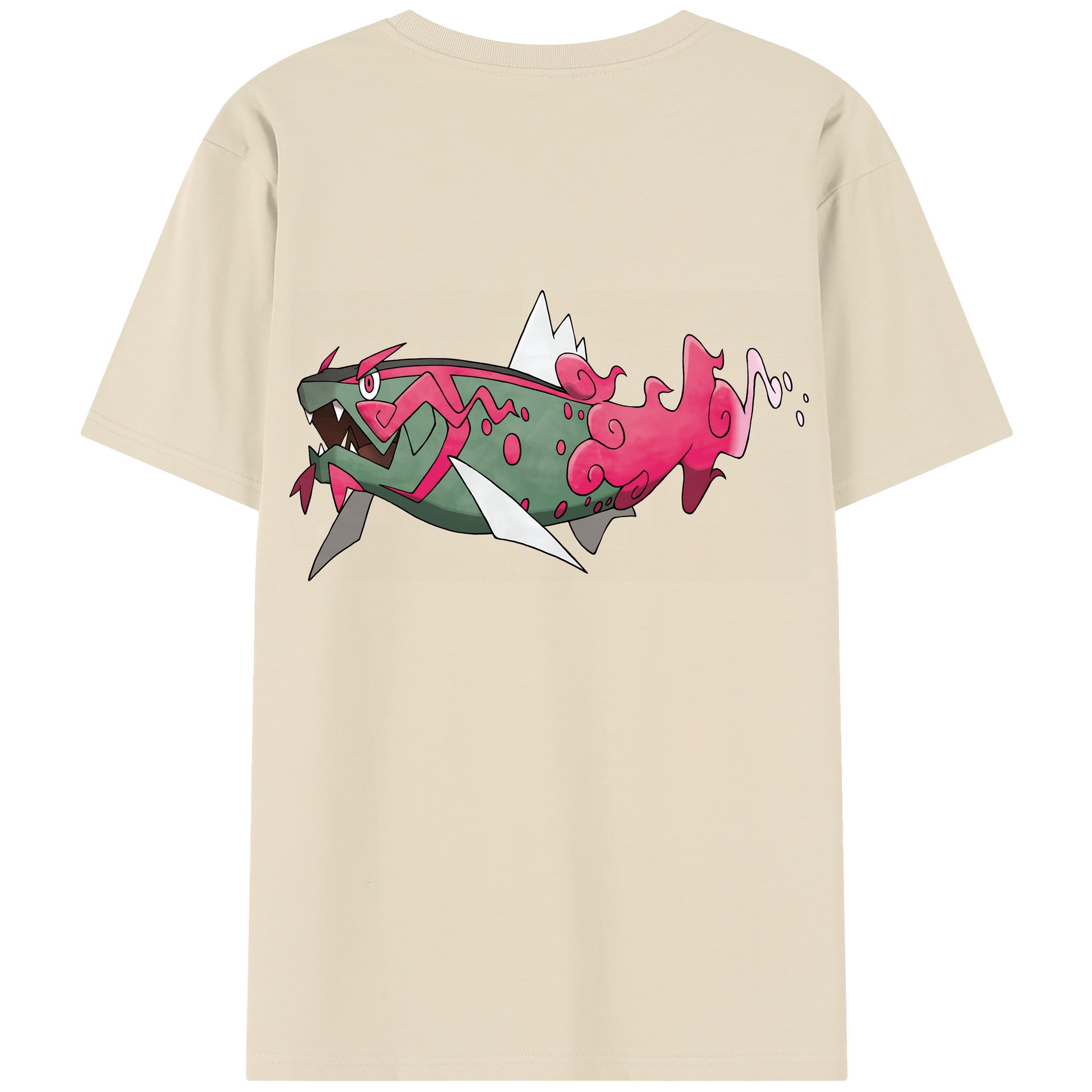 （画像用） ポケットモンスター Pokémon 綿100％半袖Tシャツ（背面プリント）
