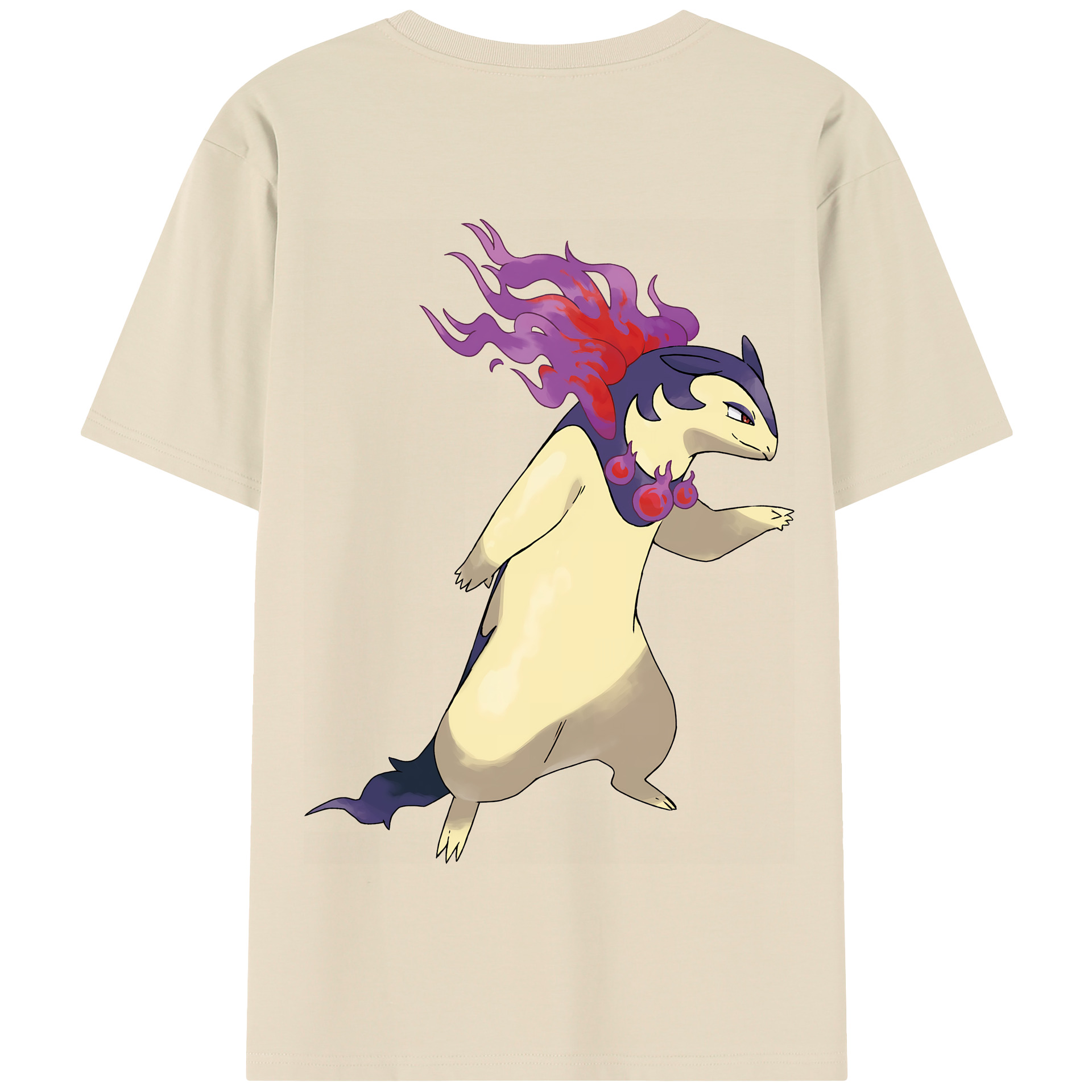 （画像用） ポケットモンスター Pokémon 綿100％半袖Tシャツ（背面プリント）
