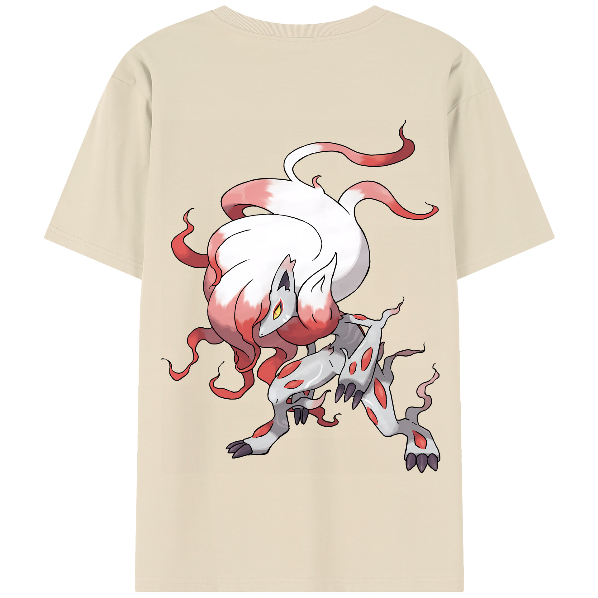 （画像用） ポケットモンスター Pokémon 綿100％半袖Tシャツ（背面プリント）