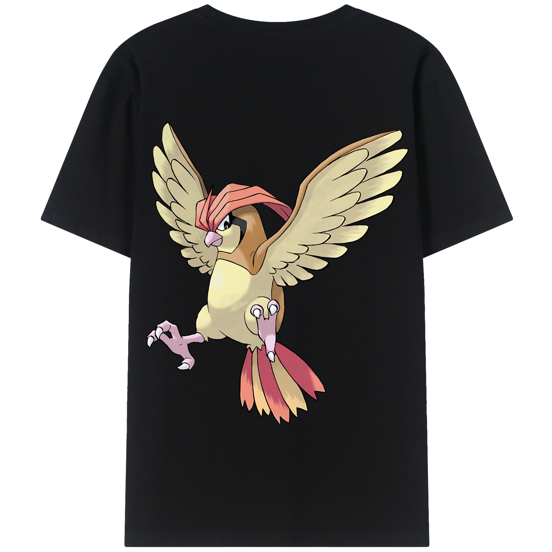 （画像用） ポケットモンスター Pokémon 綿100％半袖Tシャツ（背面プリント）