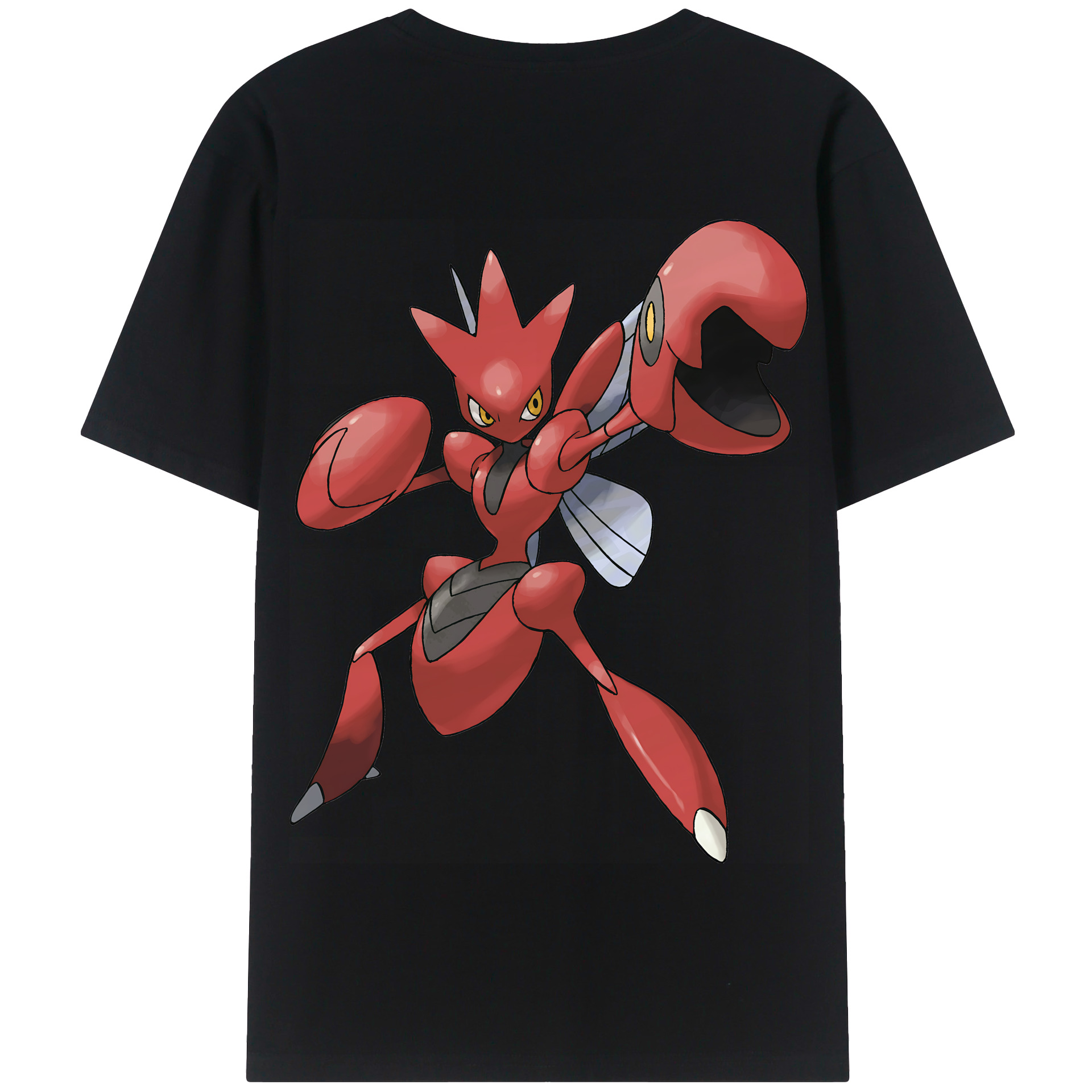 （画像用） ポケットモンスター Pokémon 綿100％半袖Tシャツ（背面プリント）