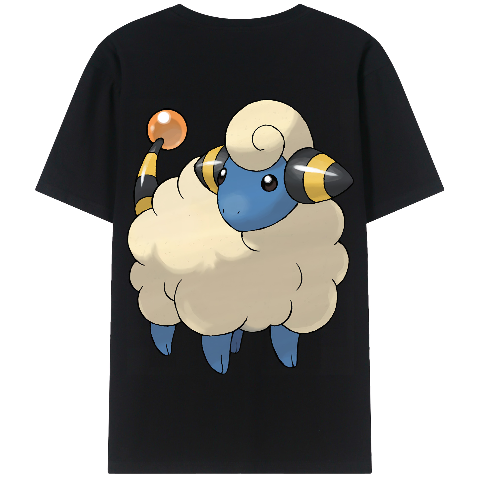 （画像用） ポケットモンスター Pokémon 綿100％半袖Tシャツ（背面プリント）