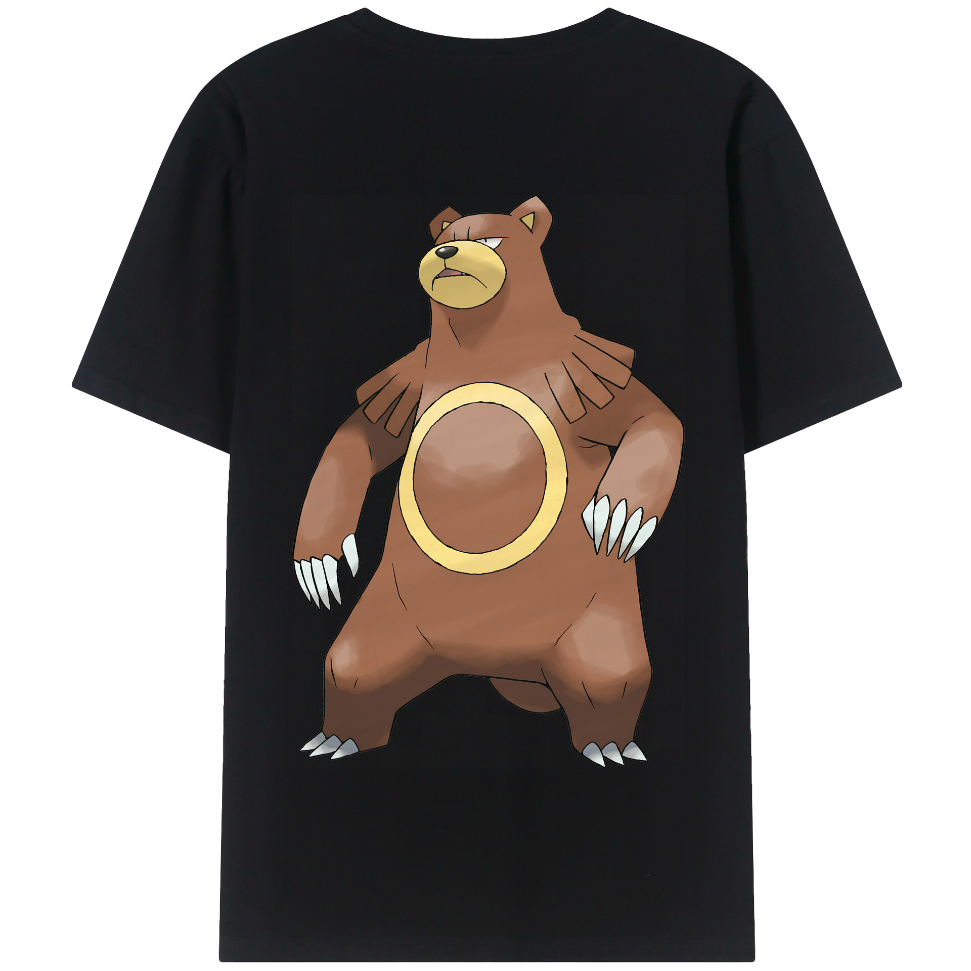（画像用） ポケットモンスター Pokémon 綿100％半袖Tシャツ（背面プリント）