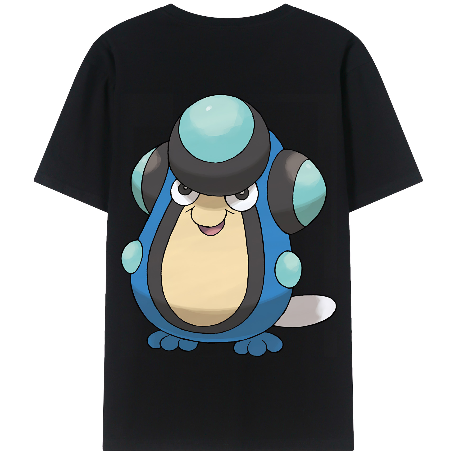 （画像用） ポケットモンスター Pokémon 綿100％半袖Tシャツ（背面プリント）