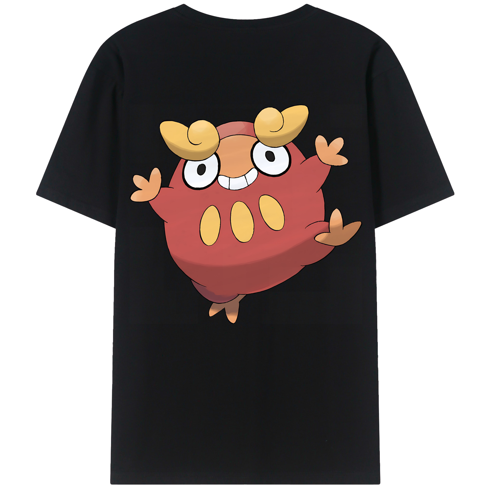 （画像用） ポケットモンスター Pokémon 綿100％半袖Tシャツ（背面プリント）