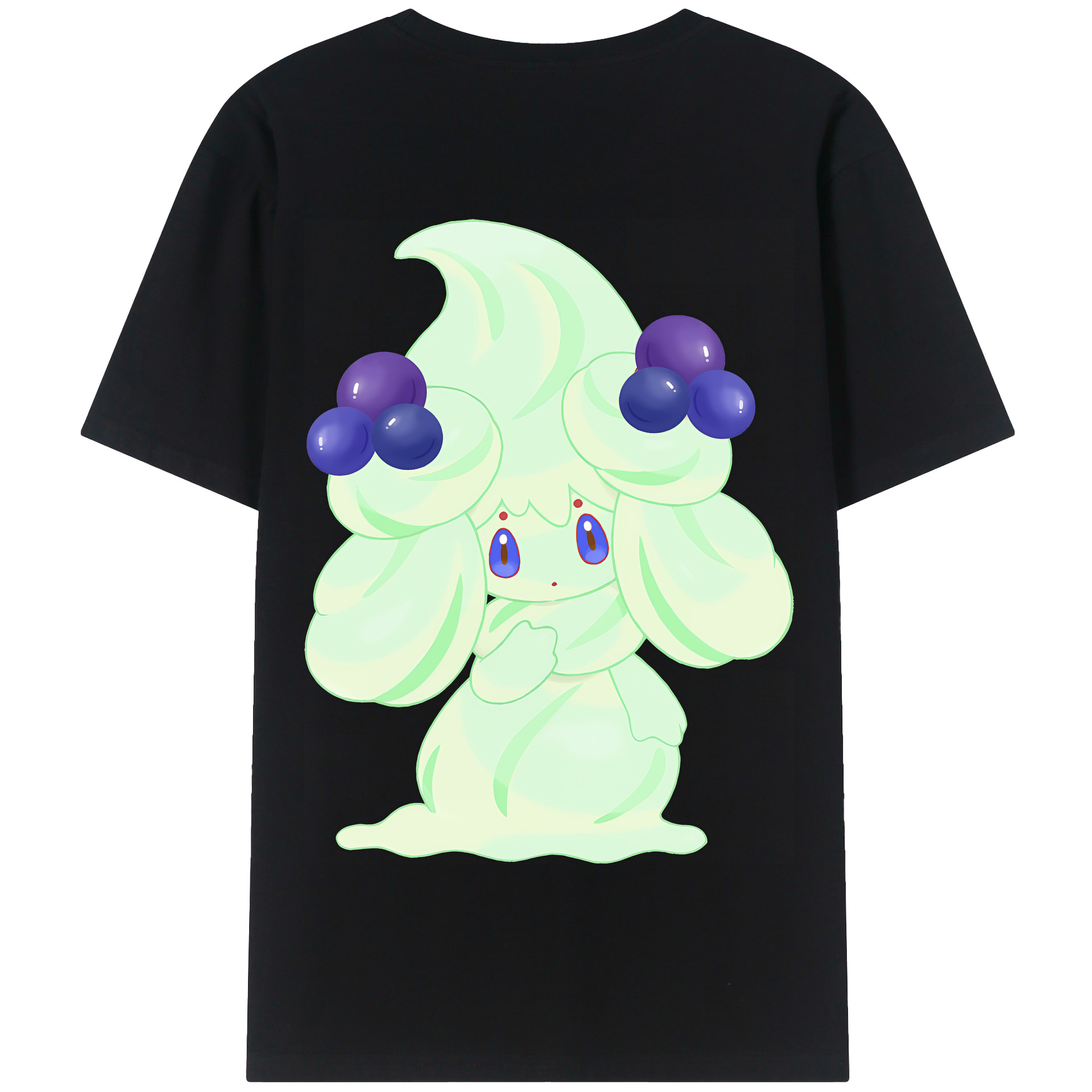 （画像用） ポケットモンスター Pokémon 綿100％半袖Tシャツ（背面プリント）
