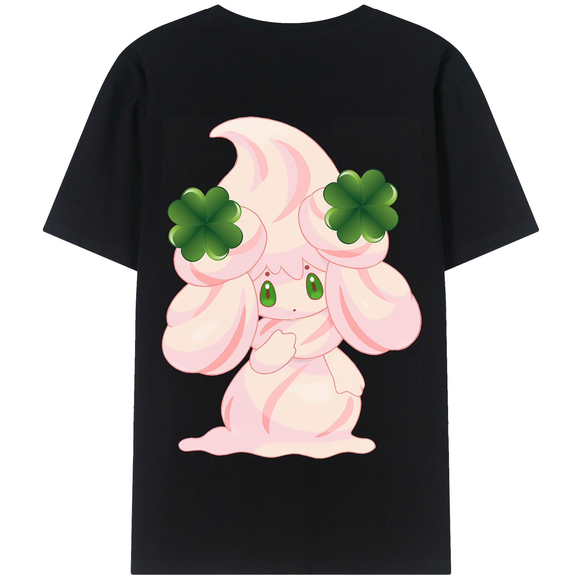 （画像用） ポケットモンスター Pokémon 綿100％半袖Tシャツ（背面プリント）