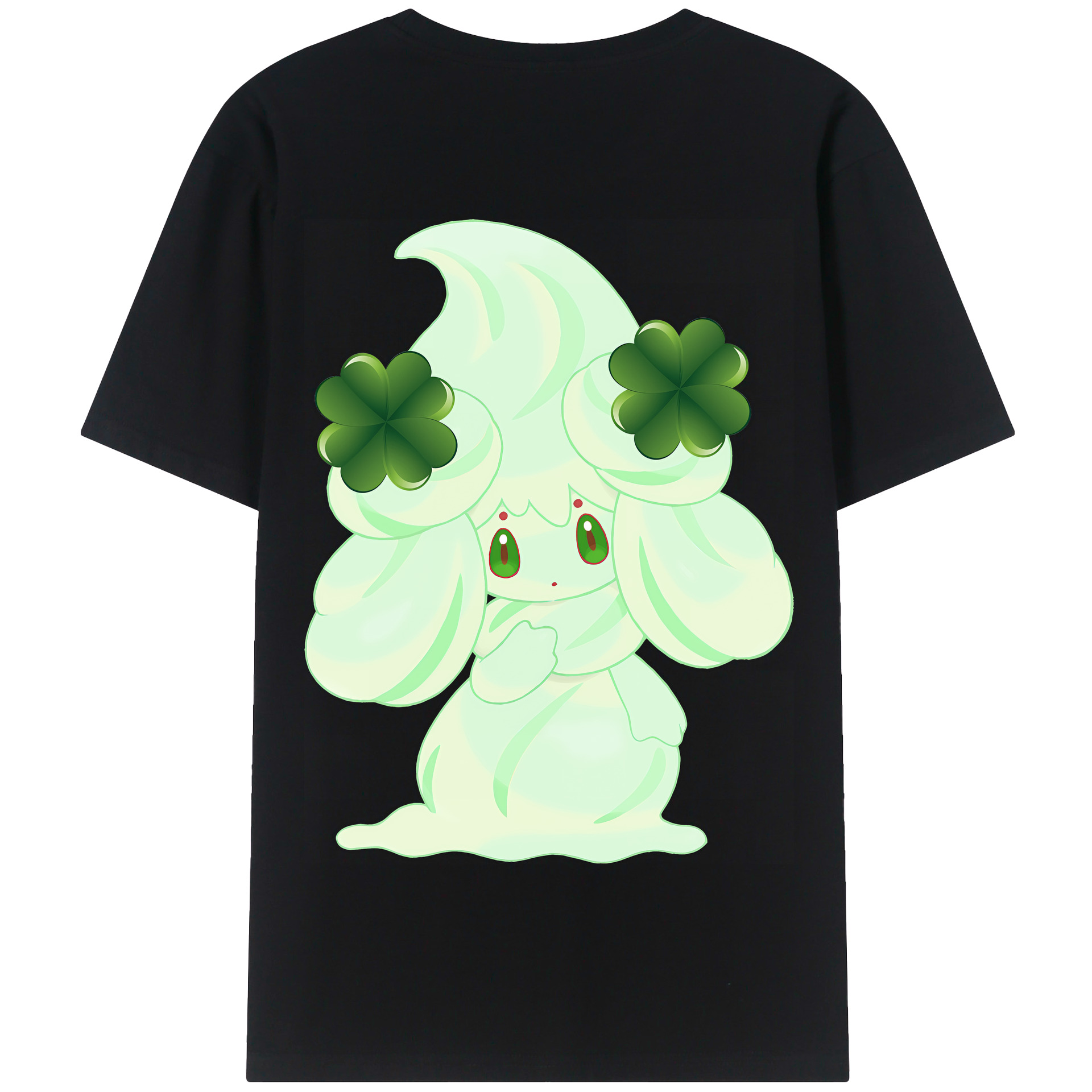 （画像用） ポケットモンスター Pokémon 綿100％半袖Tシャツ（背面プリント）