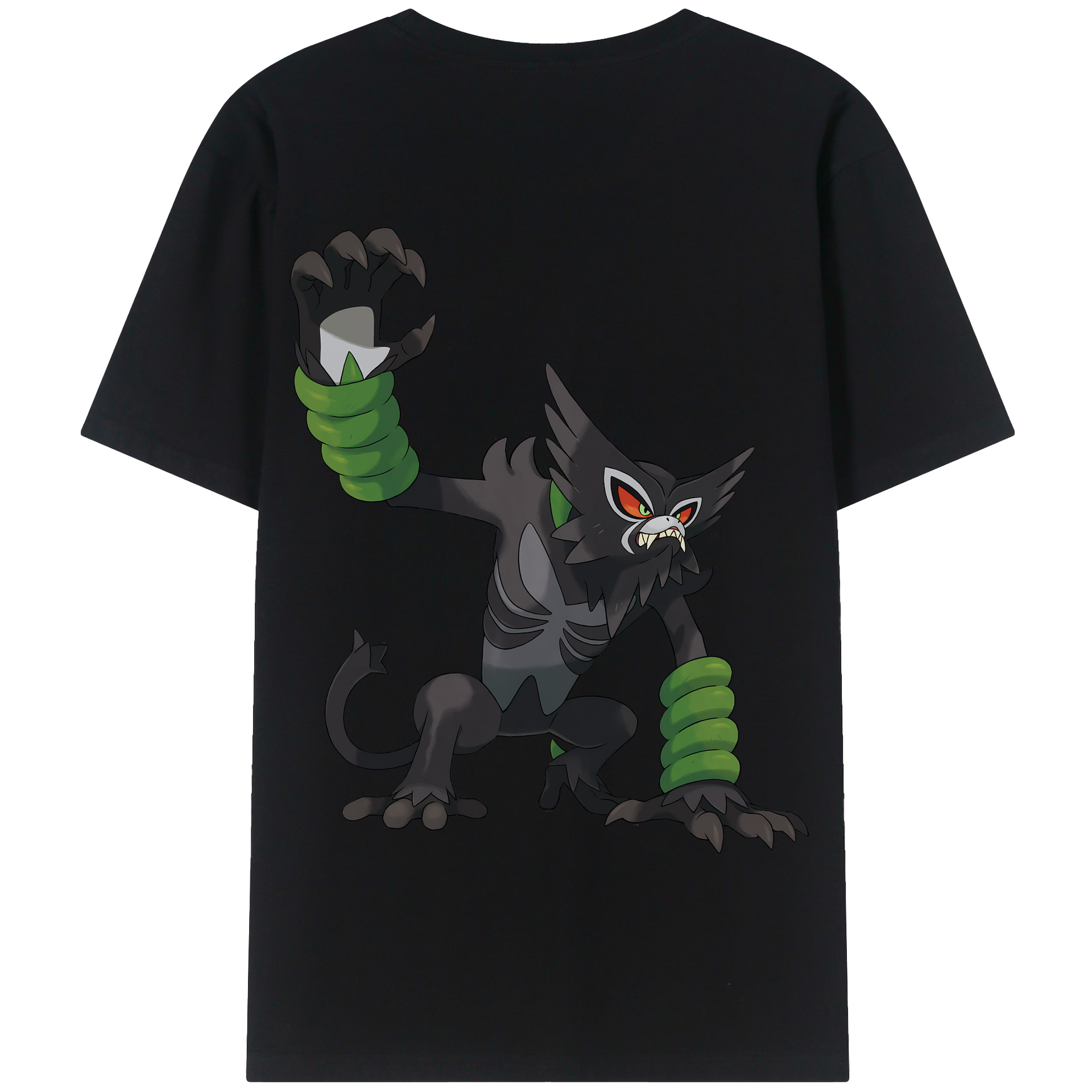 （画像用） ポケットモンスター Pokémon 綿100％半袖Tシャツ（背面プリント）
