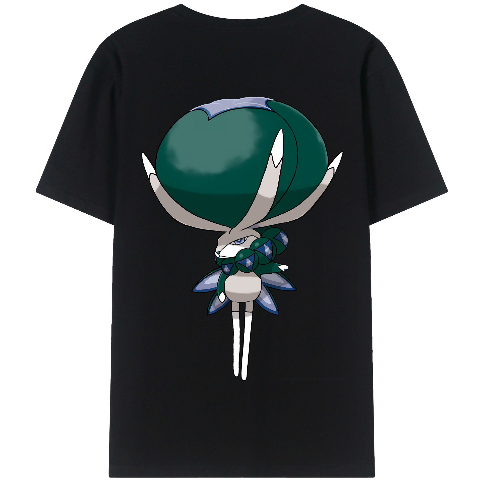 （画像用） ポケットモンスター Pokémon 綿100％半袖Tシャツ（背面プリント）
