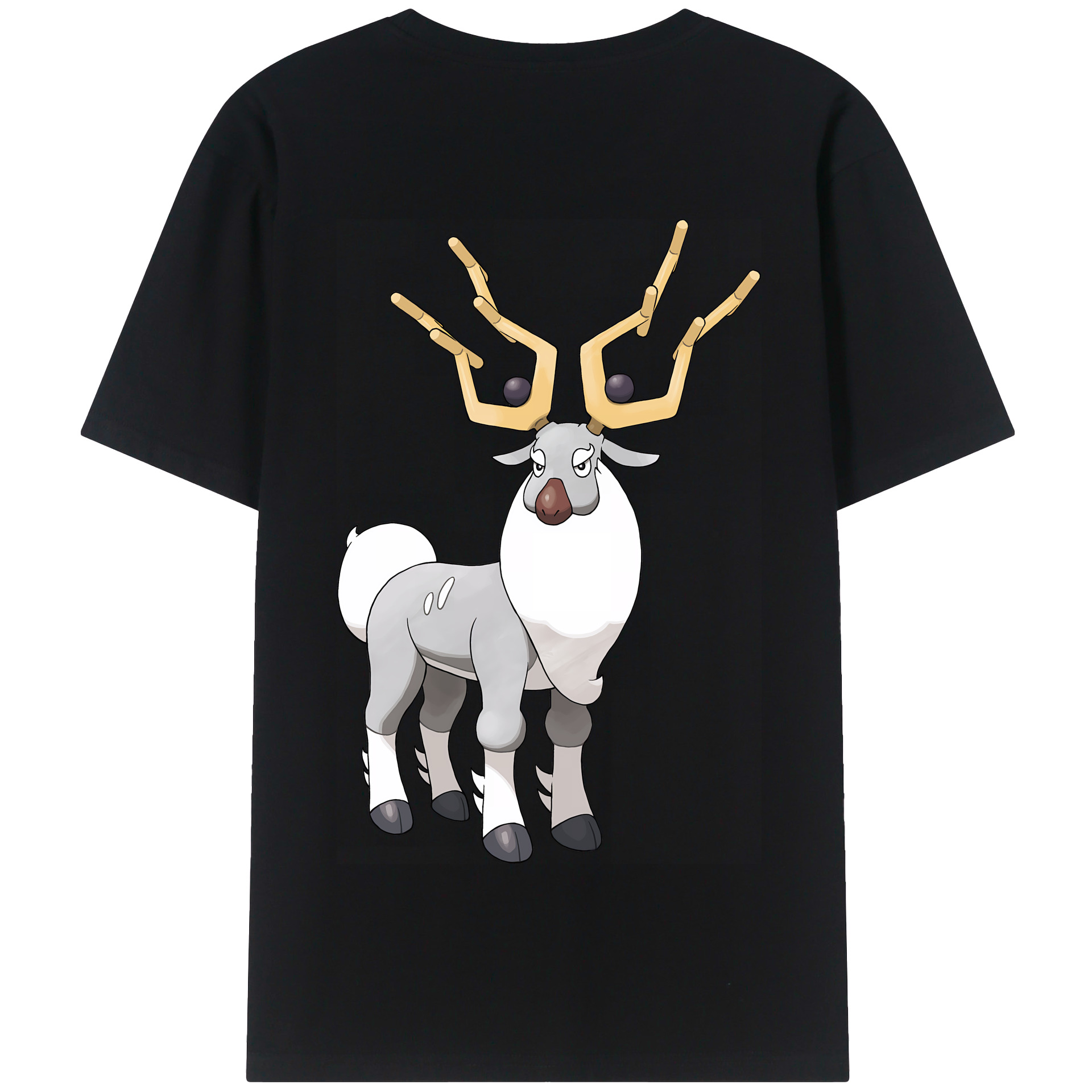 （画像用） ポケットモンスター Pokémon 綿100％半袖Tシャツ（背面プリント）