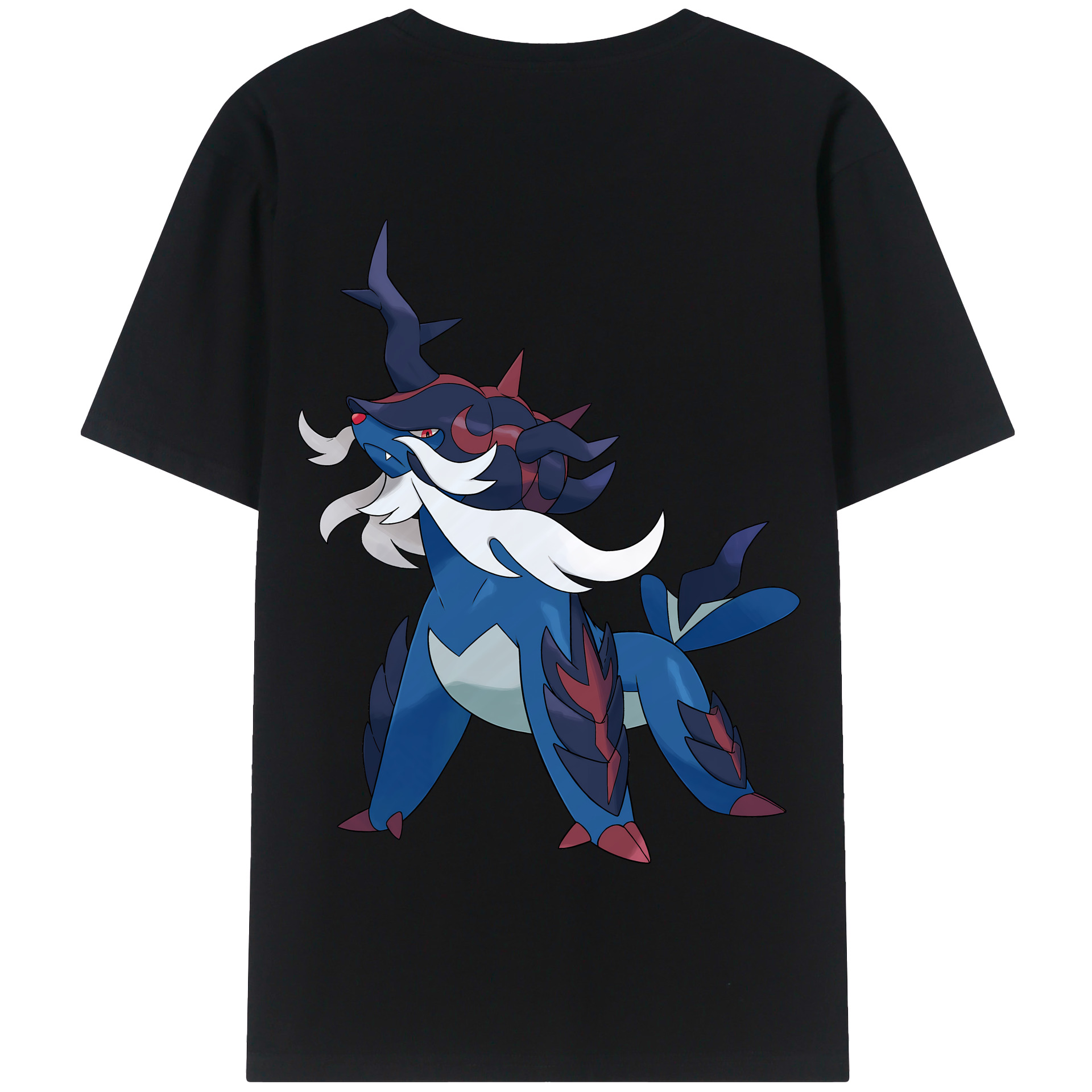 （画像用） ポケットモンスター Pokémon 綿100％半袖Tシャツ（背面プリント）