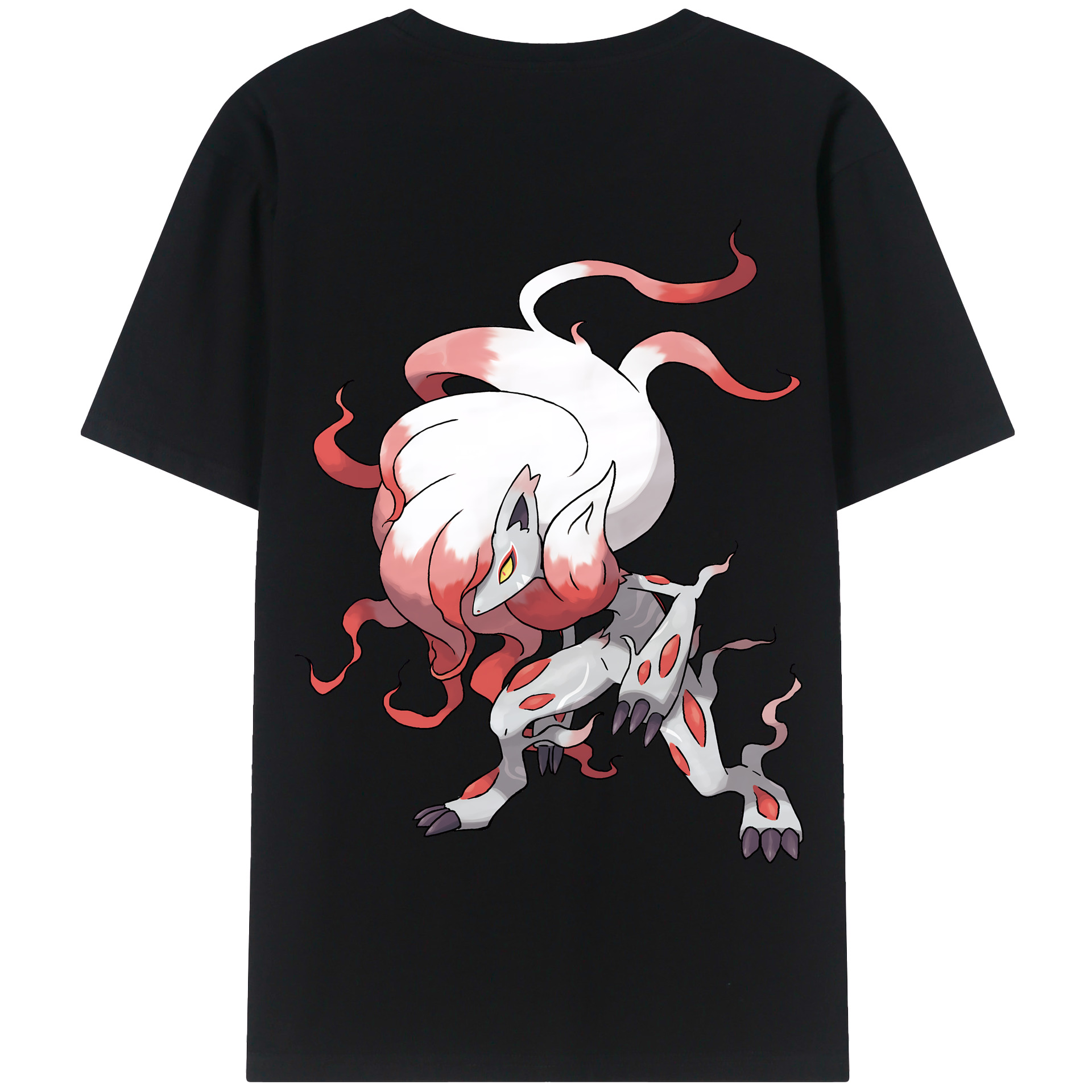 （画像用） ポケットモンスター Pokémon 綿100％半袖Tシャツ（背面プリント）