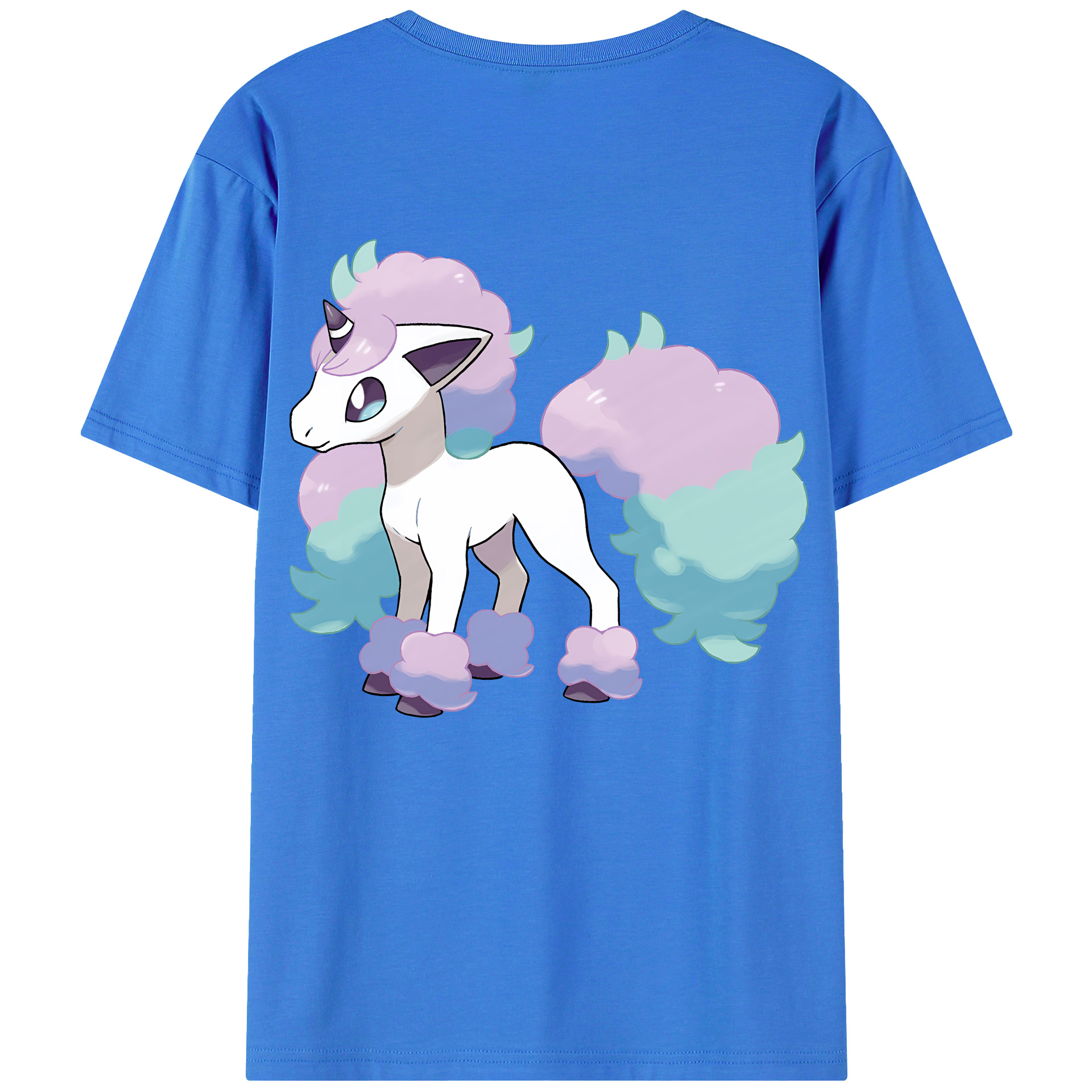 （画像用） ポケットモンスター Pokémon 綿100％半袖Tシャツ（背面プリント）