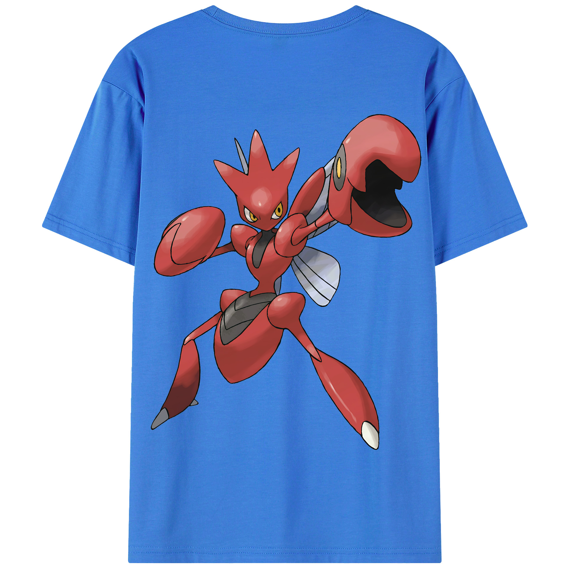 （画像用） ポケットモンスター Pokémon 綿100％半袖Tシャツ（背面プリント）