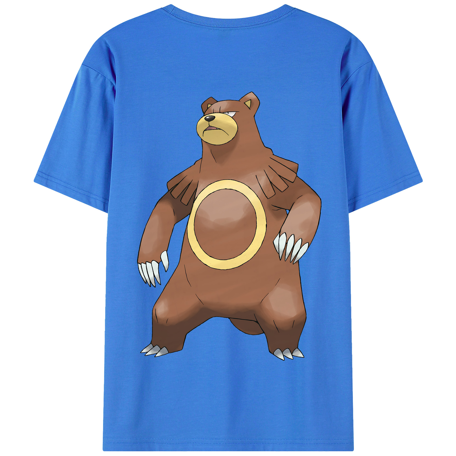 （画像用） ポケットモンスター Pokémon 綿100％半袖Tシャツ（背面プリント）