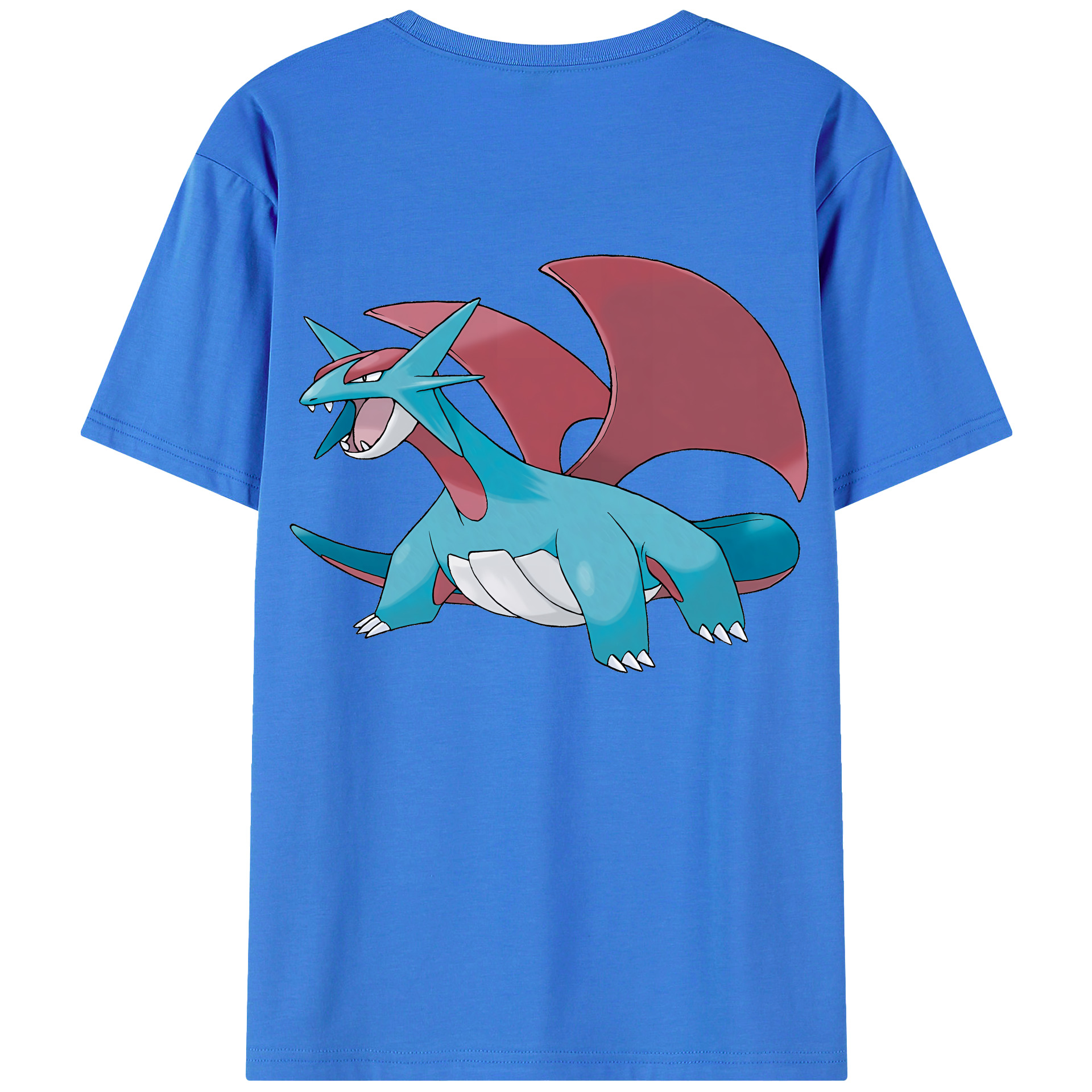 （画像用） ポケットモンスター Pokémon 綿100％半袖Tシャツ（背面プリント）