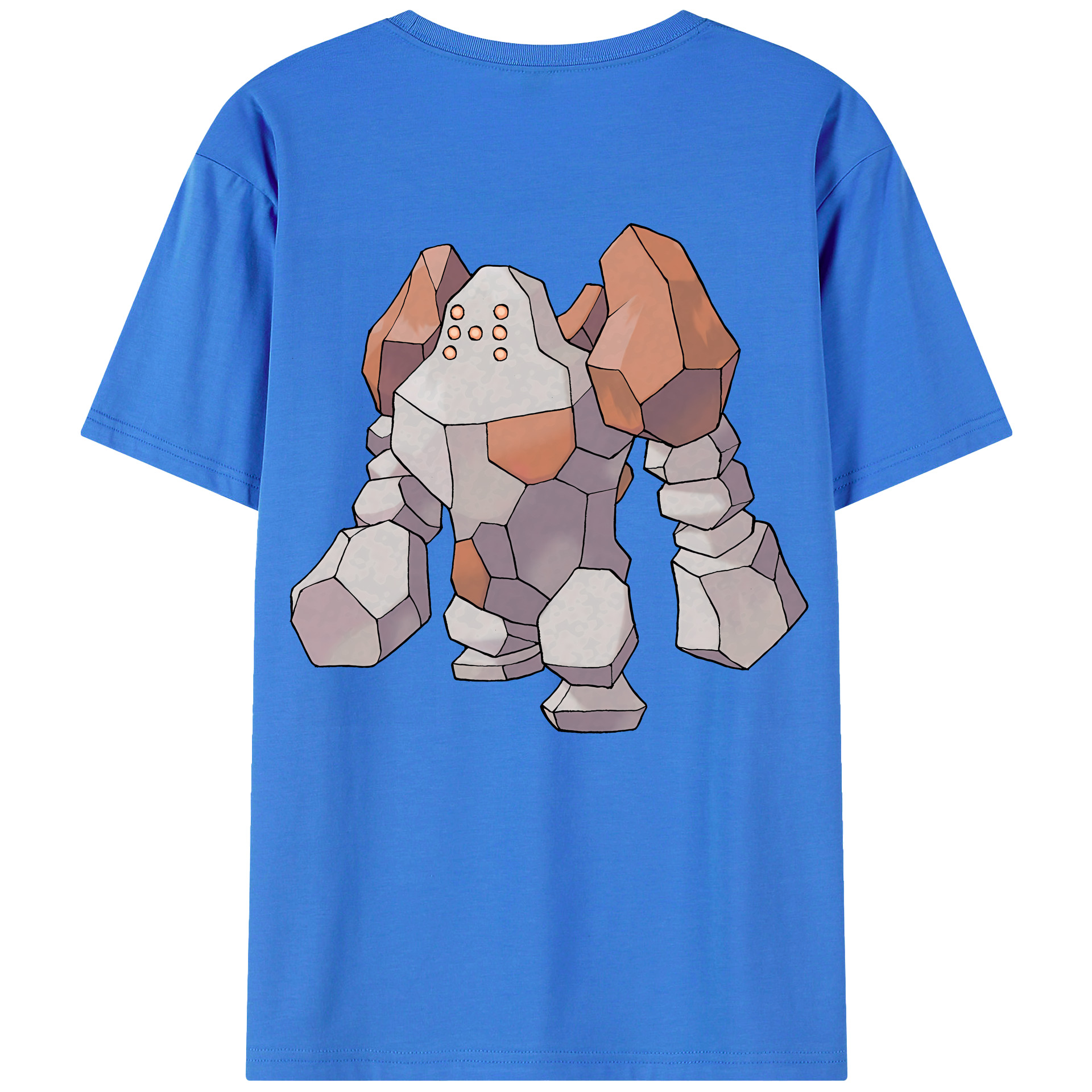 （画像用） ポケットモンスター Pokémon 綿100％半袖Tシャツ（背面プリント）