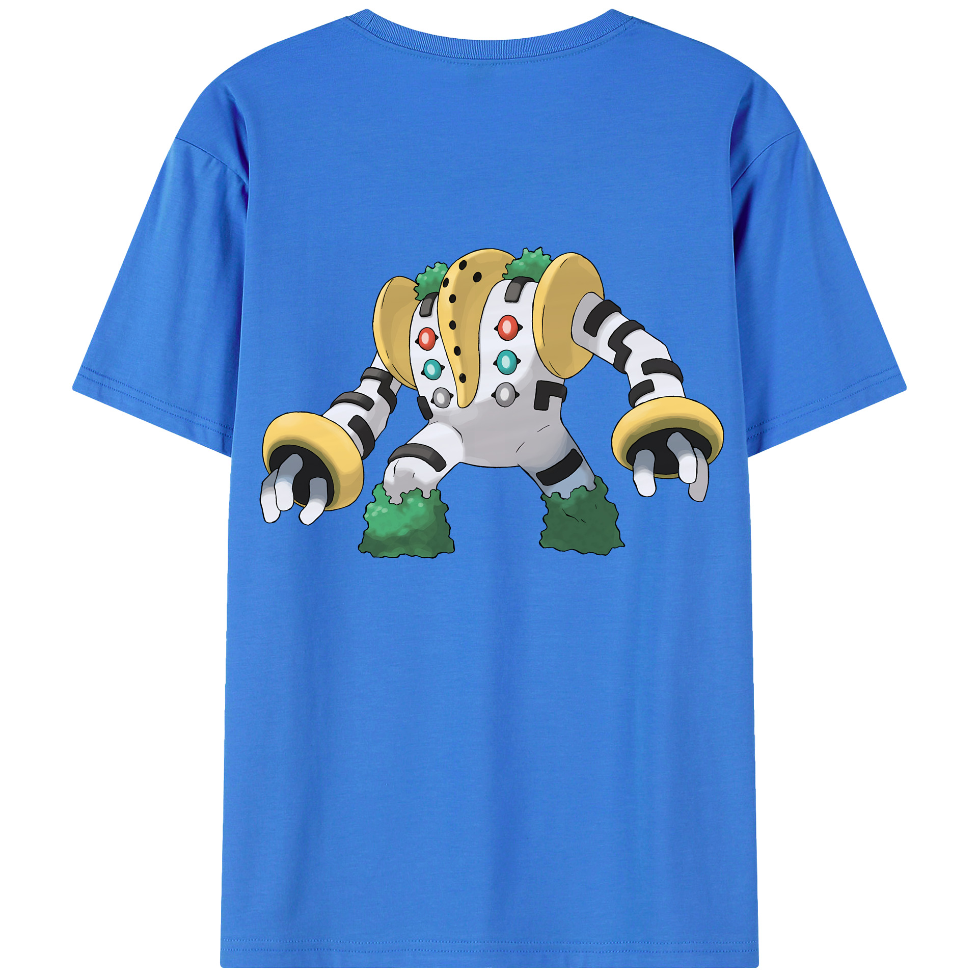 （画像用） ポケットモンスター Pokémon 綿100％半袖Tシャツ（背面プリント）