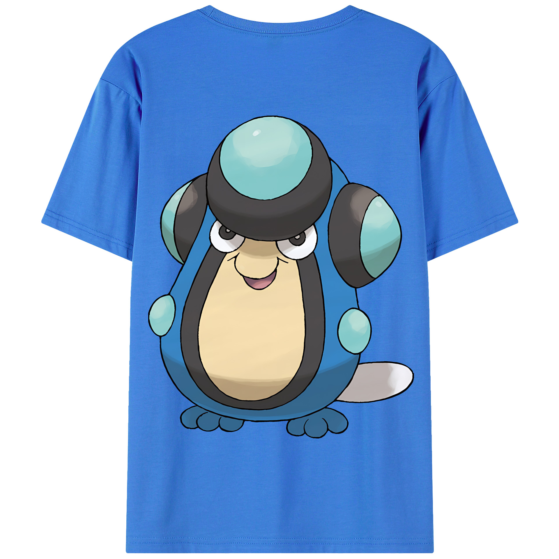 （画像用） ポケットモンスター Pokémon 綿100％半袖Tシャツ（背面プリント）