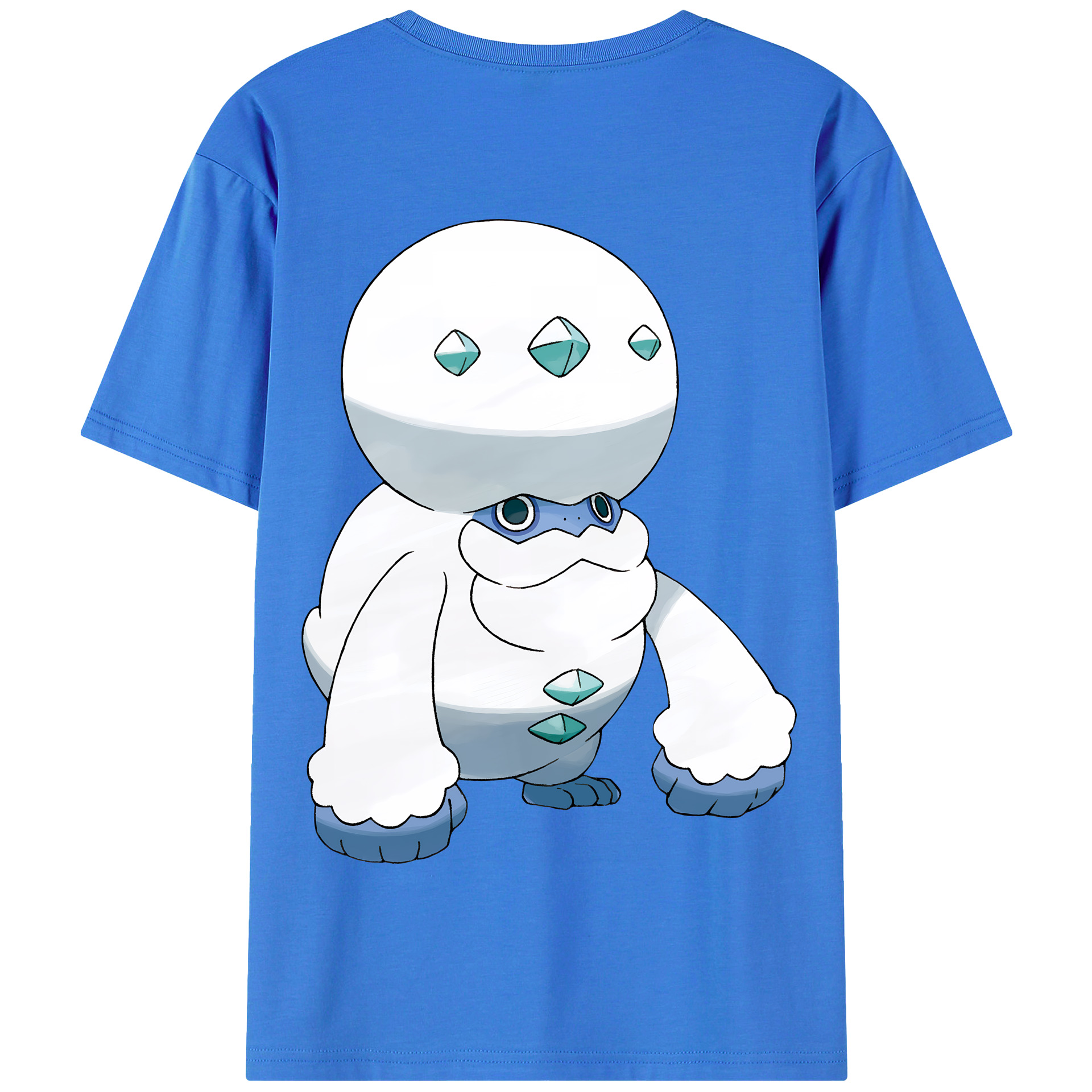 （画像用） ポケットモンスター Pokémon 綿100％半袖Tシャツ（背面プリント）