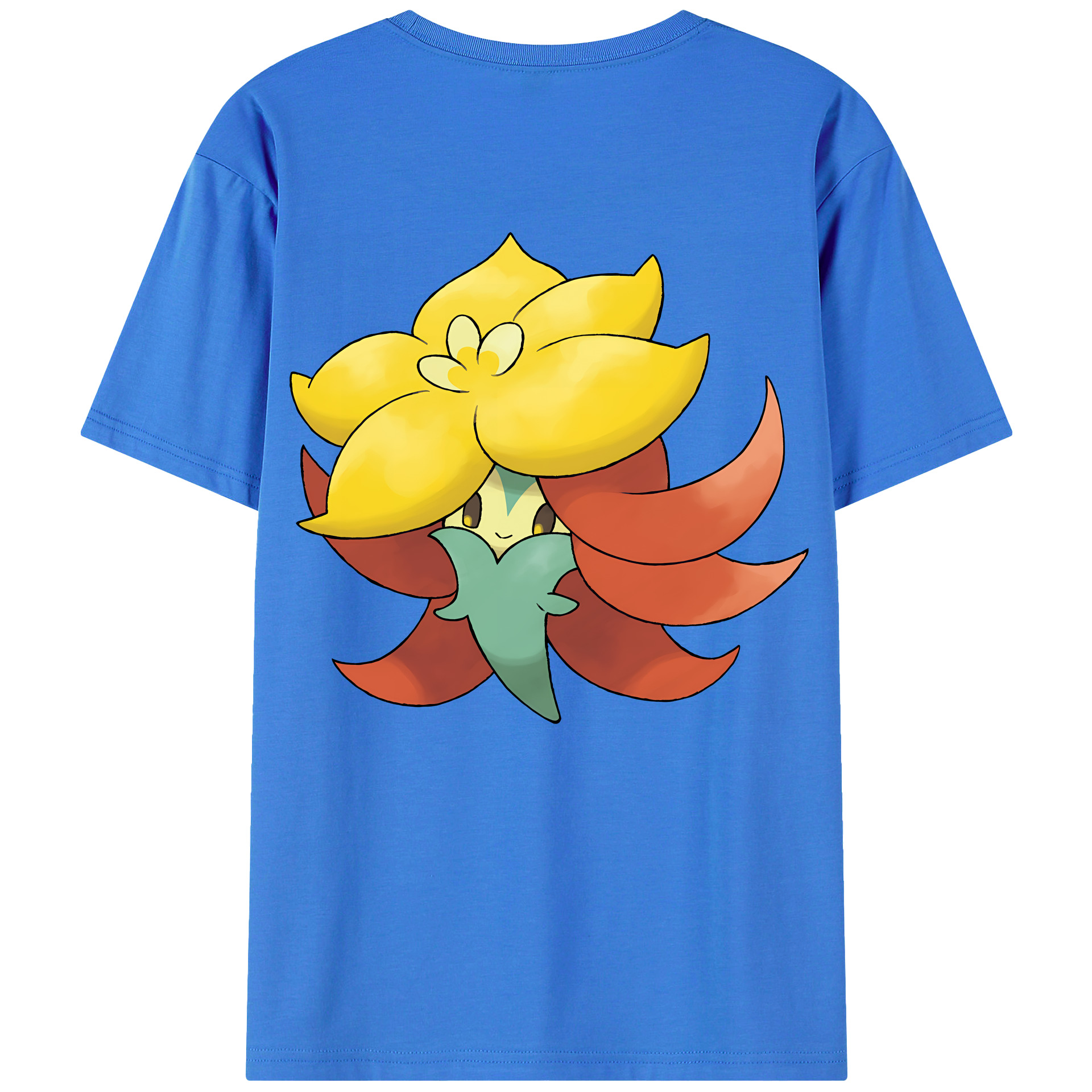 （画像用） ポケットモンスター Pokémon 綿100％半袖Tシャツ（背面プリント）