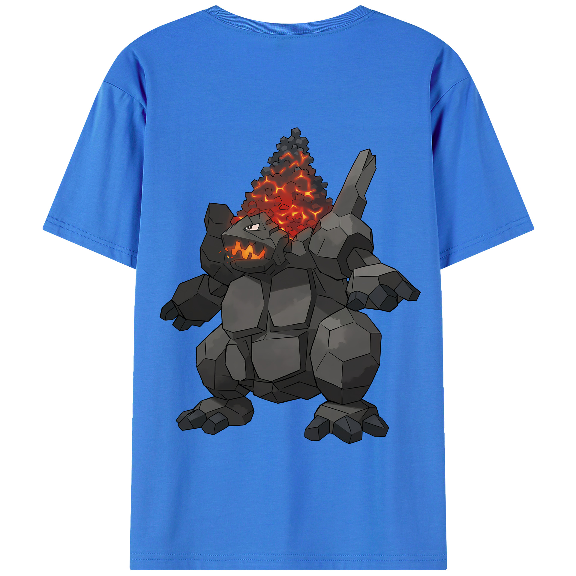 （画像用） ポケットモンスター Pokémon 綿100％半袖Tシャツ（背面プリント）