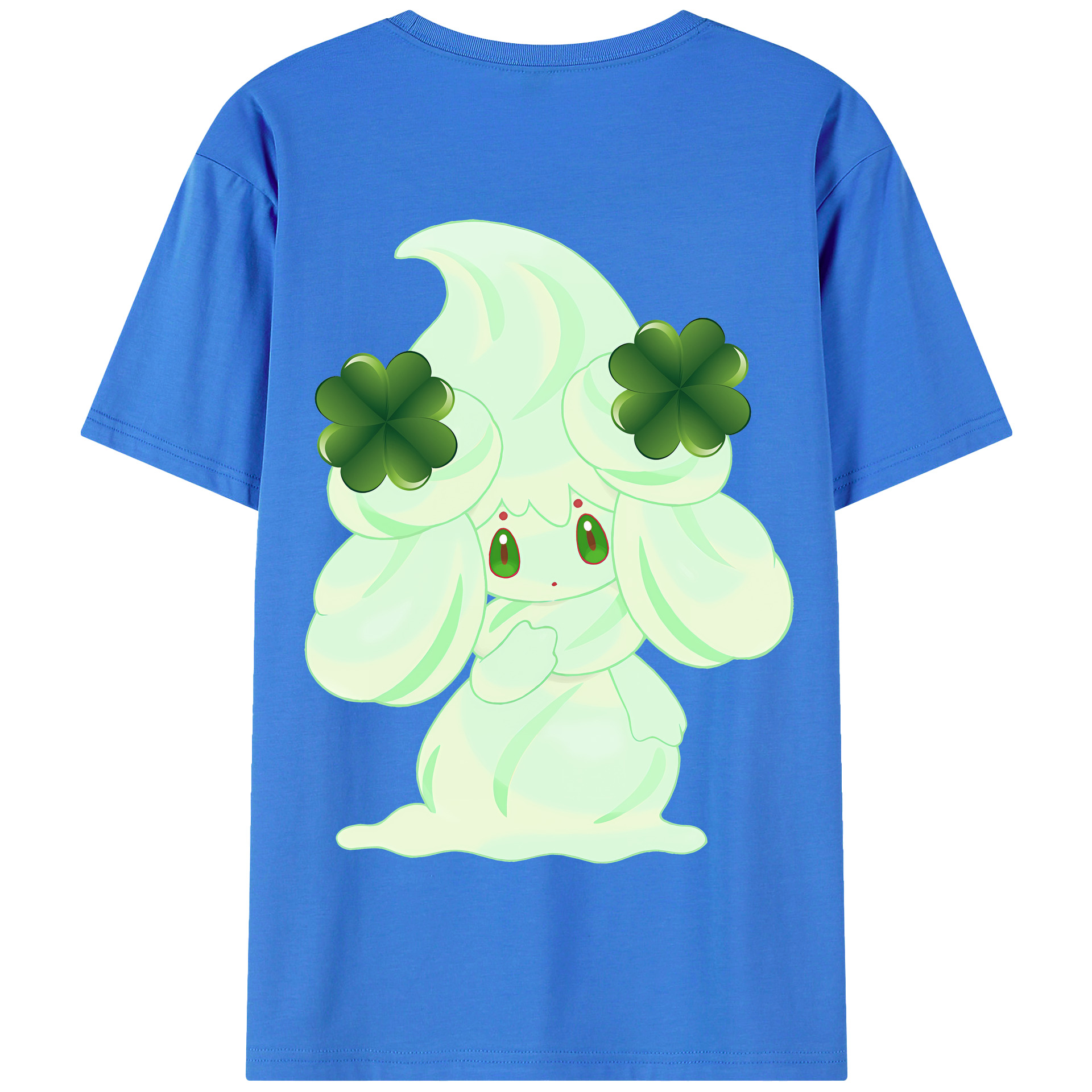 （画像用） ポケットモンスター Pokémon 綿100％半袖Tシャツ（背面プリント）