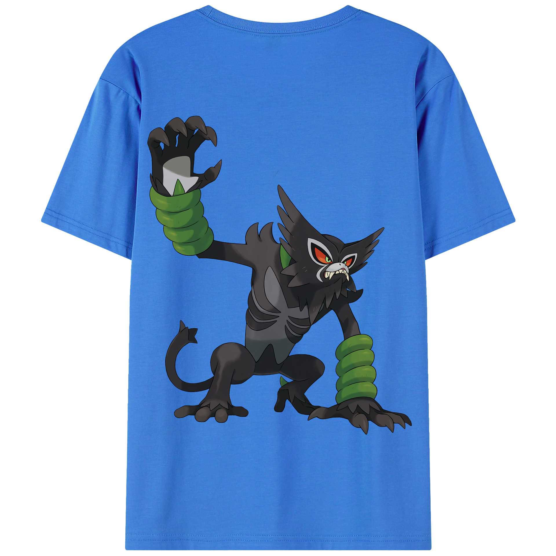 （画像用） ポケットモンスター Pokémon 綿100％半袖Tシャツ（背面プリント）