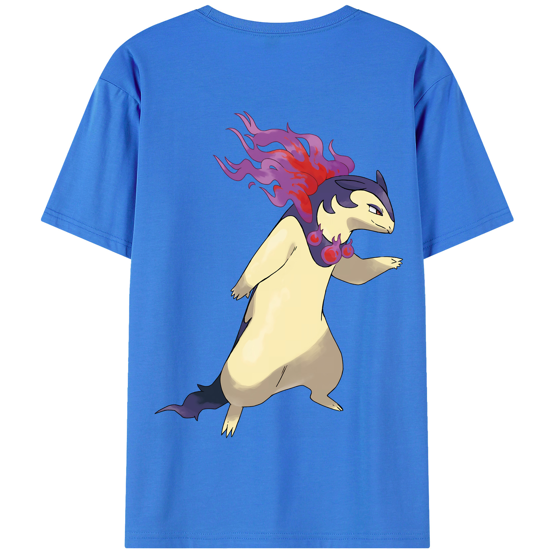 （画像用） ポケットモンスター Pokémon 綿100％半袖Tシャツ（背面プリント）