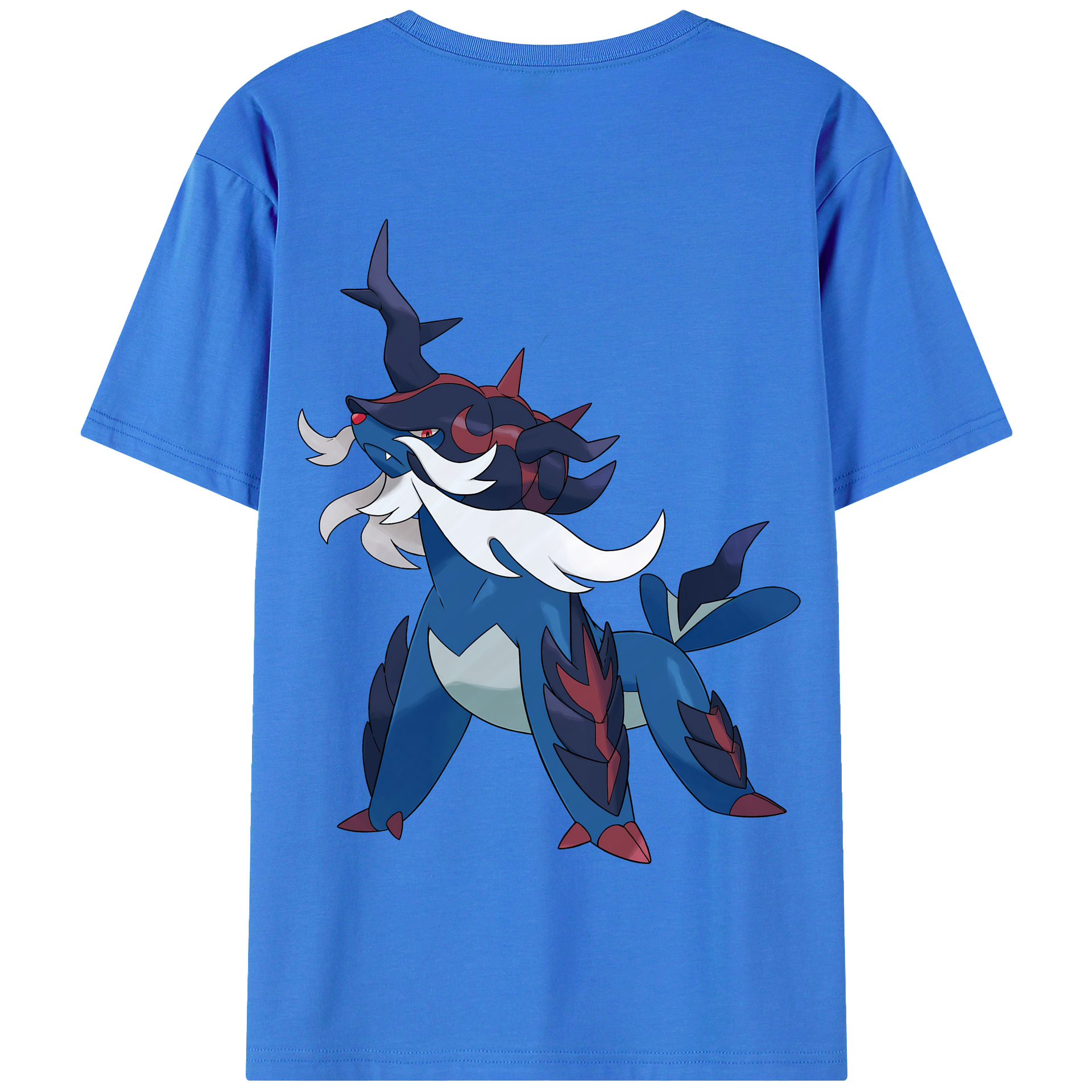 （画像用） ポケットモンスター Pokémon 綿100％半袖Tシャツ（背面プリント）
