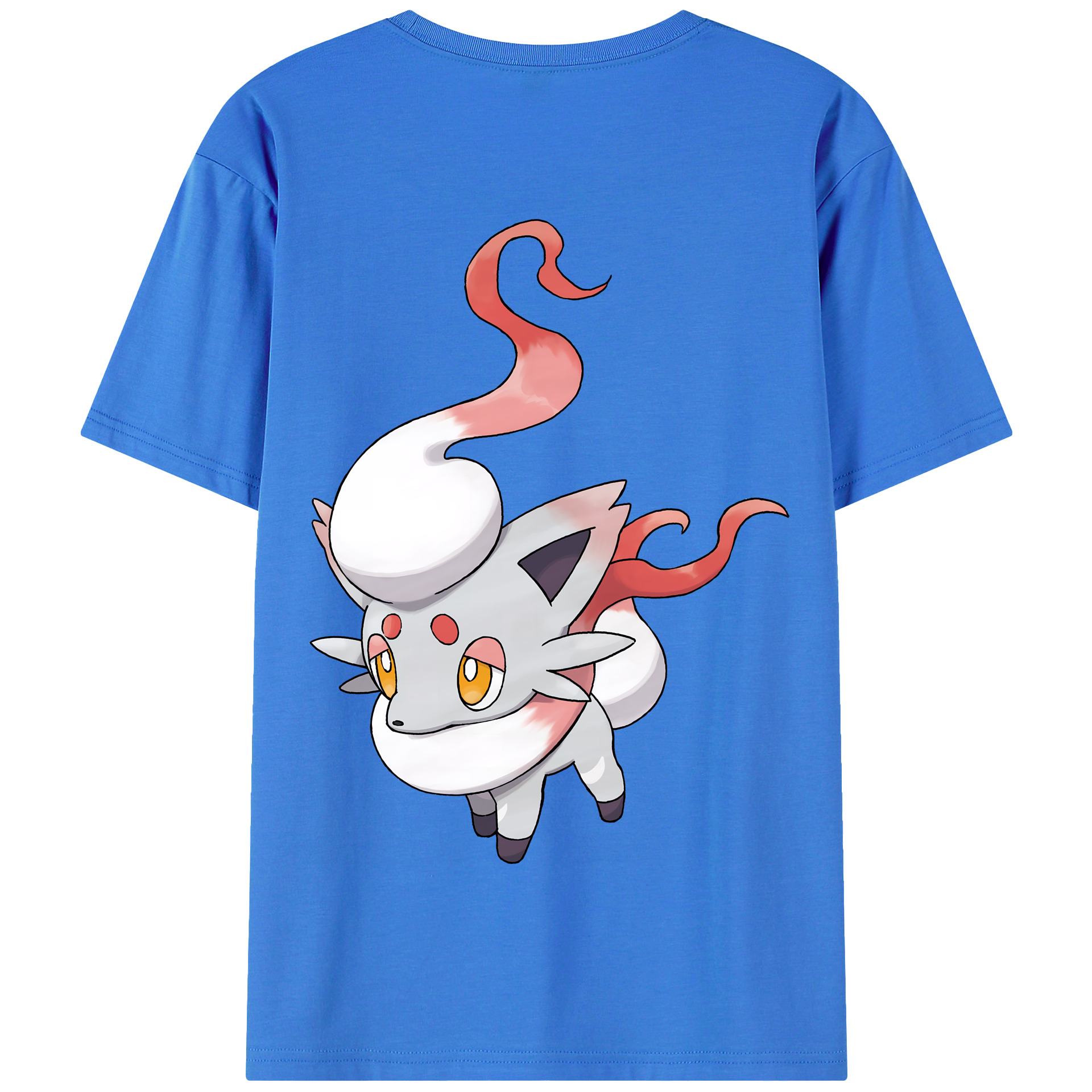 （画像用） ポケットモンスター Pokémon 綿100％半袖Tシャツ（背面プリント）