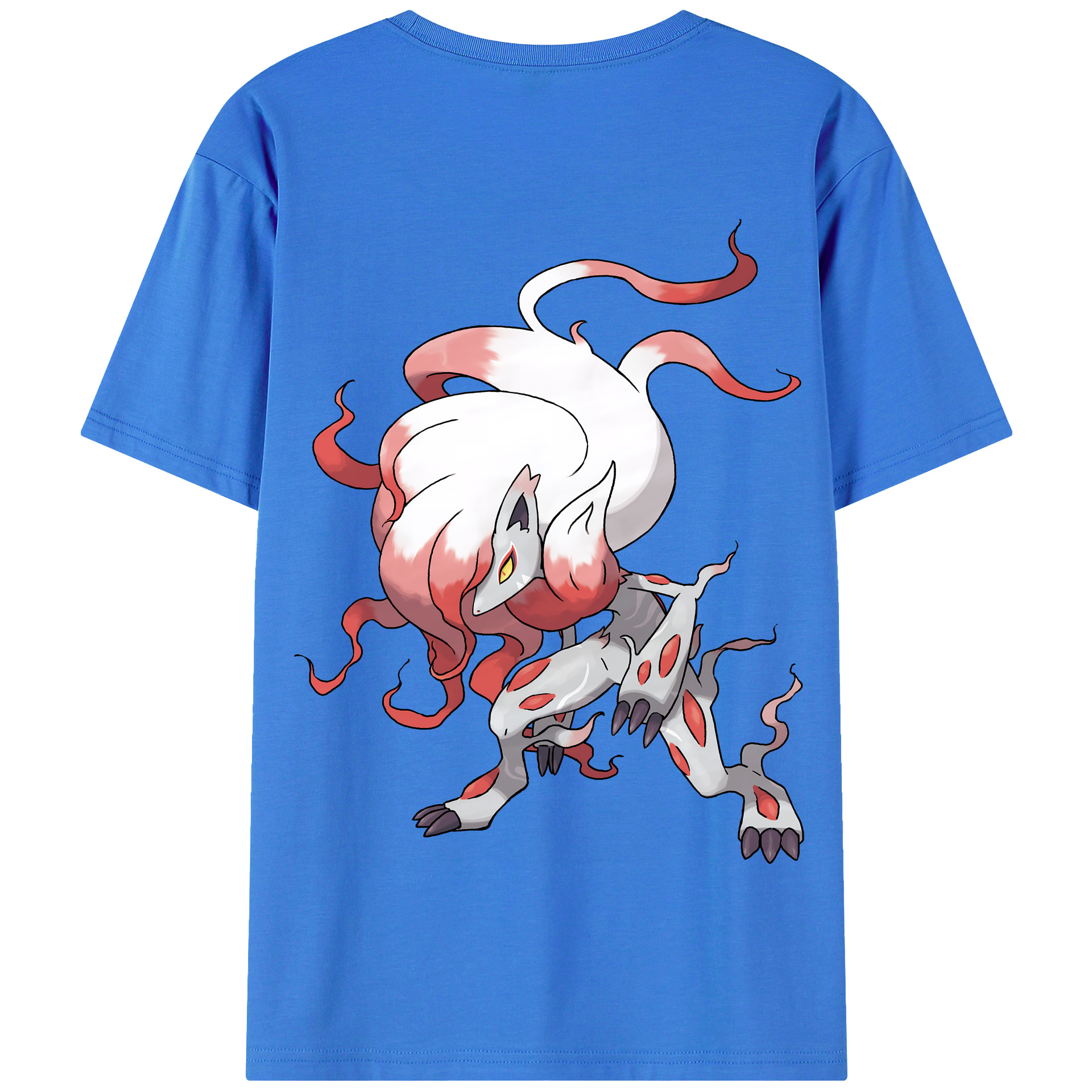 （画像用） ポケットモンスター Pokémon 綿100％半袖Tシャツ（背面プリント）