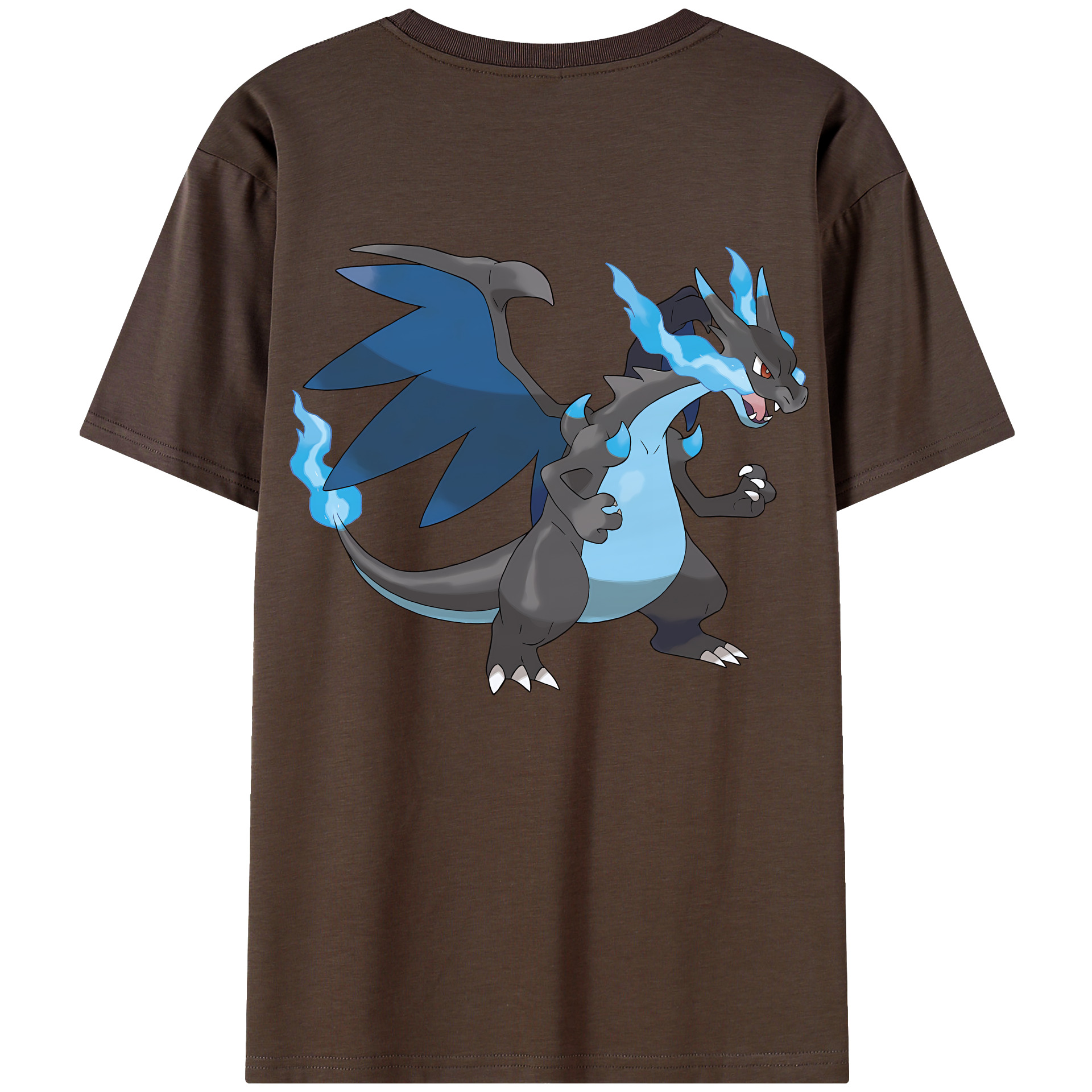 （画像用） ポケットモンスター Pokémon 綿100％半袖Tシャツ（背面プリント）