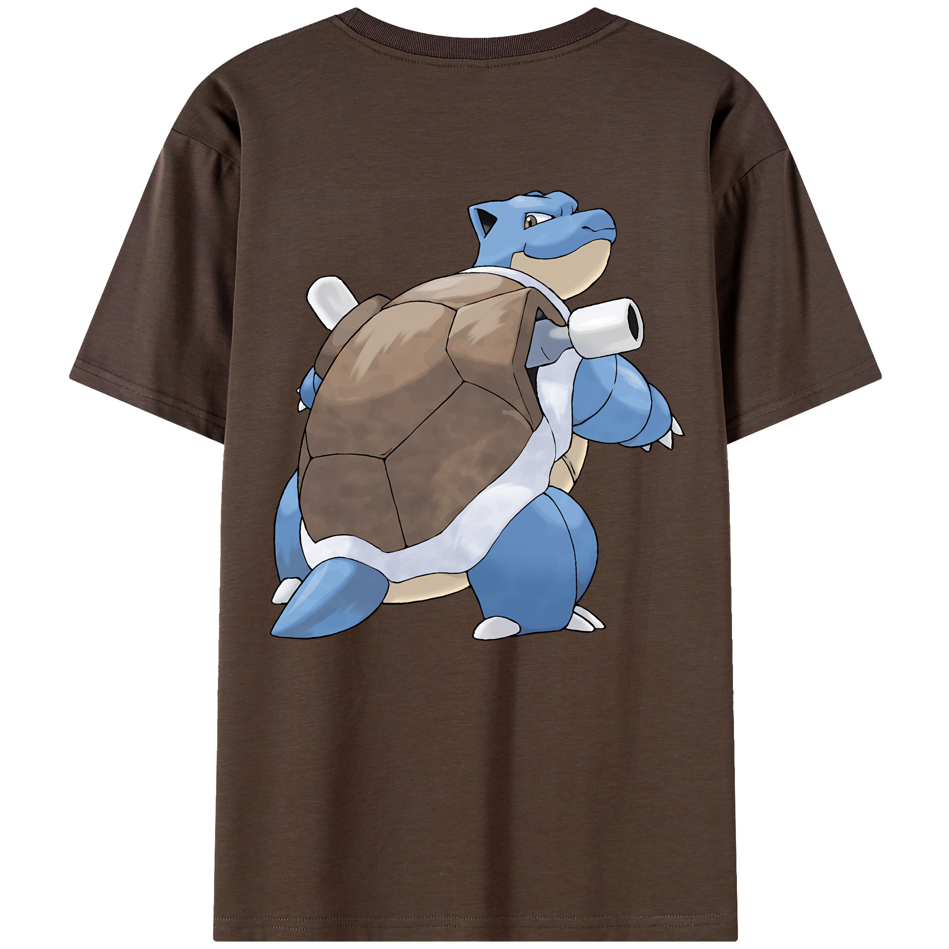 （画像用） ポケットモンスター Pokémon 綿100％半袖Tシャツ（背面プリント）