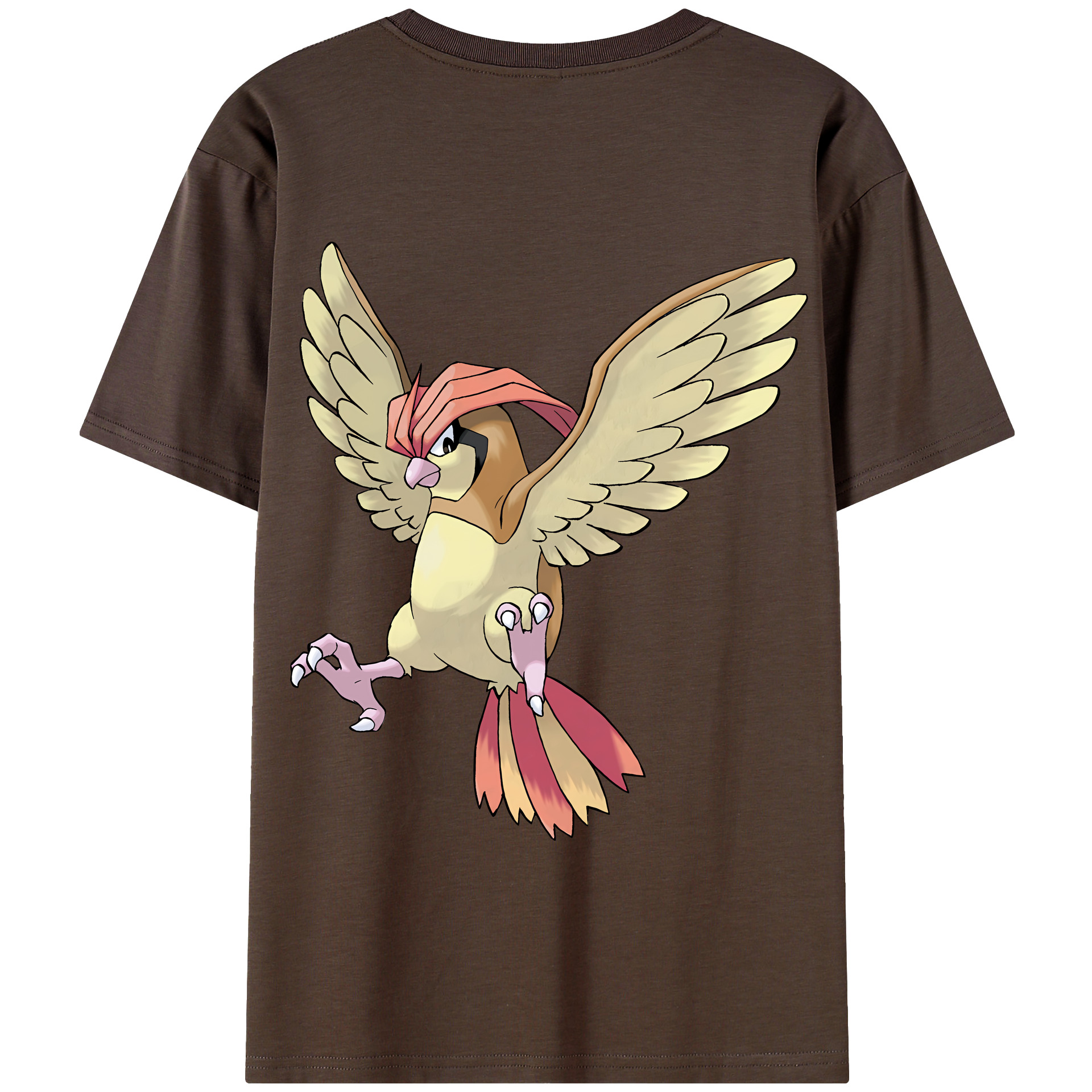 （画像用） ポケットモンスター Pokémon 綿100％半袖Tシャツ（背面プリント）