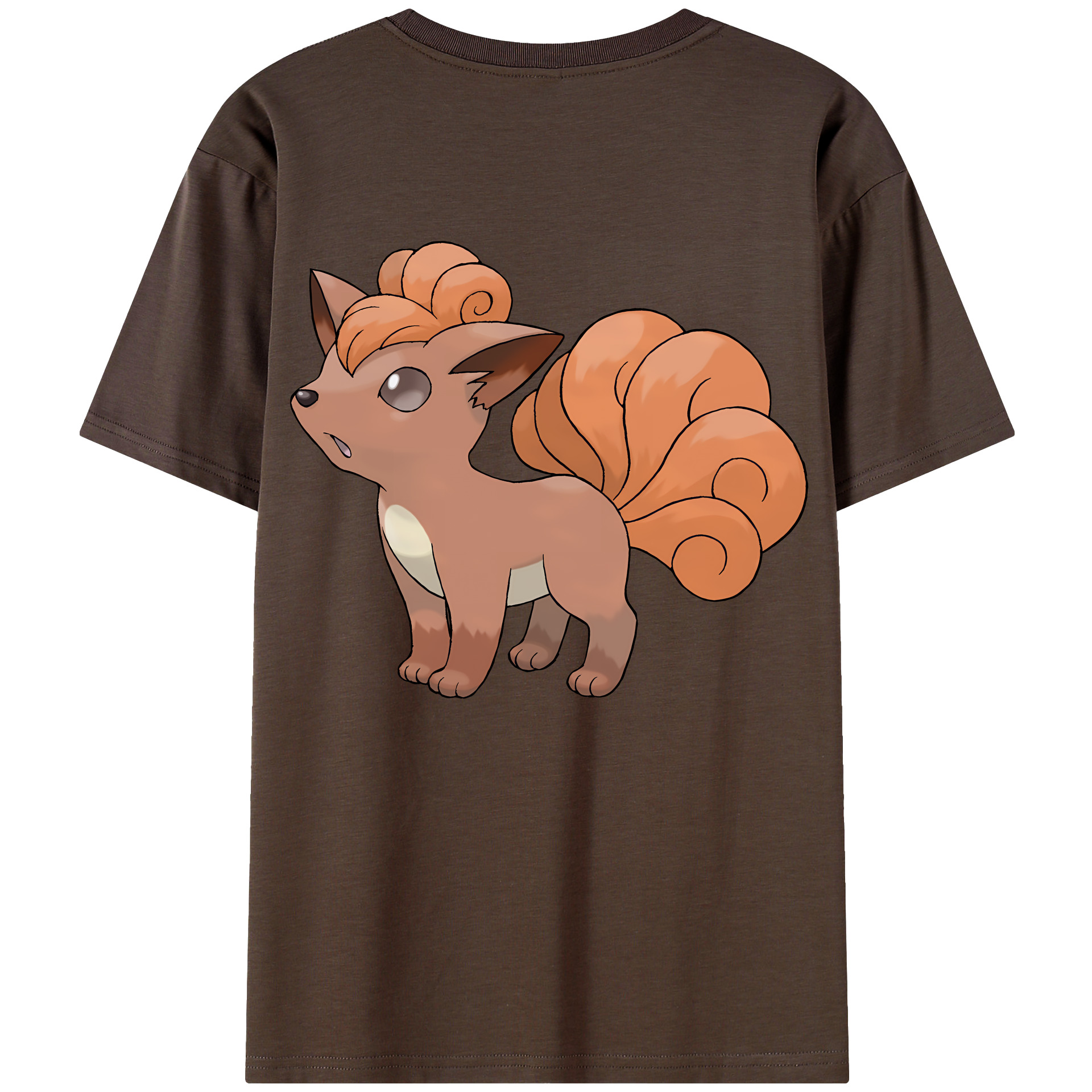 （画像用） ポケットモンスター Pokémon 綿100％半袖Tシャツ（背面プリント）