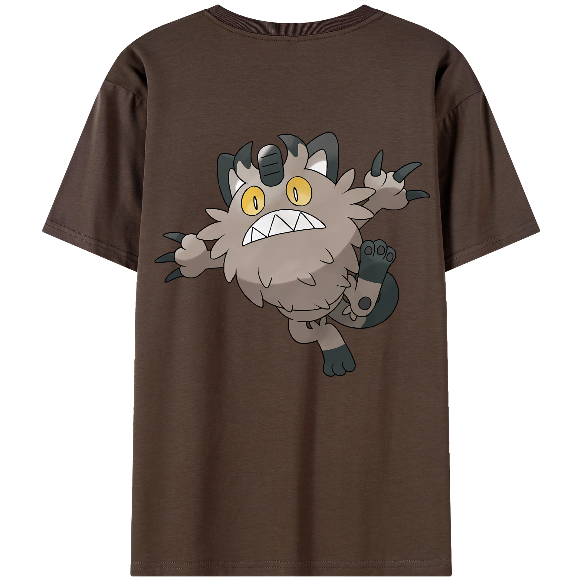（画像用） ポケットモンスター Pokémon 綿100％半袖Tシャツ（背面プリント）