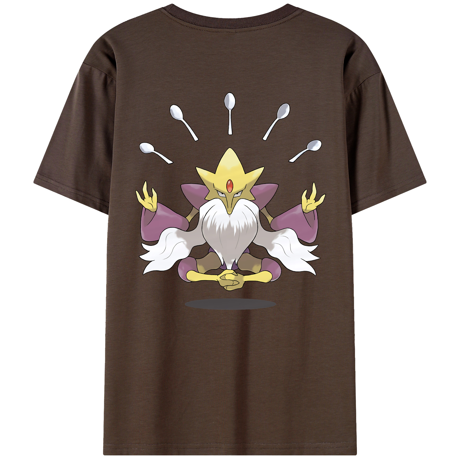 （画像用） ポケットモンスター Pokémon 綿100％半袖Tシャツ（背面プリント）