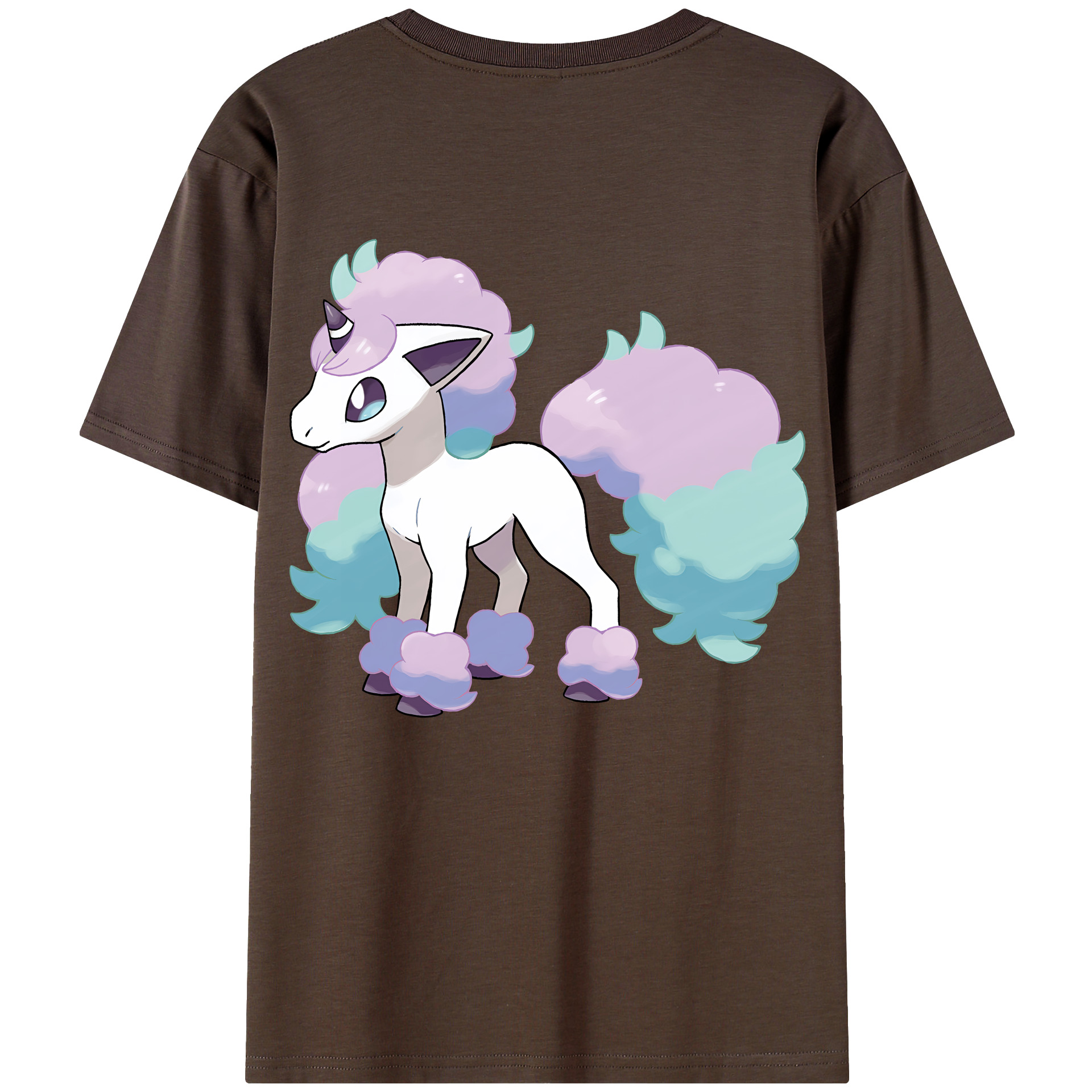 （画像用） ポケットモンスター Pokémon 綿100％半袖Tシャツ（背面プリント）