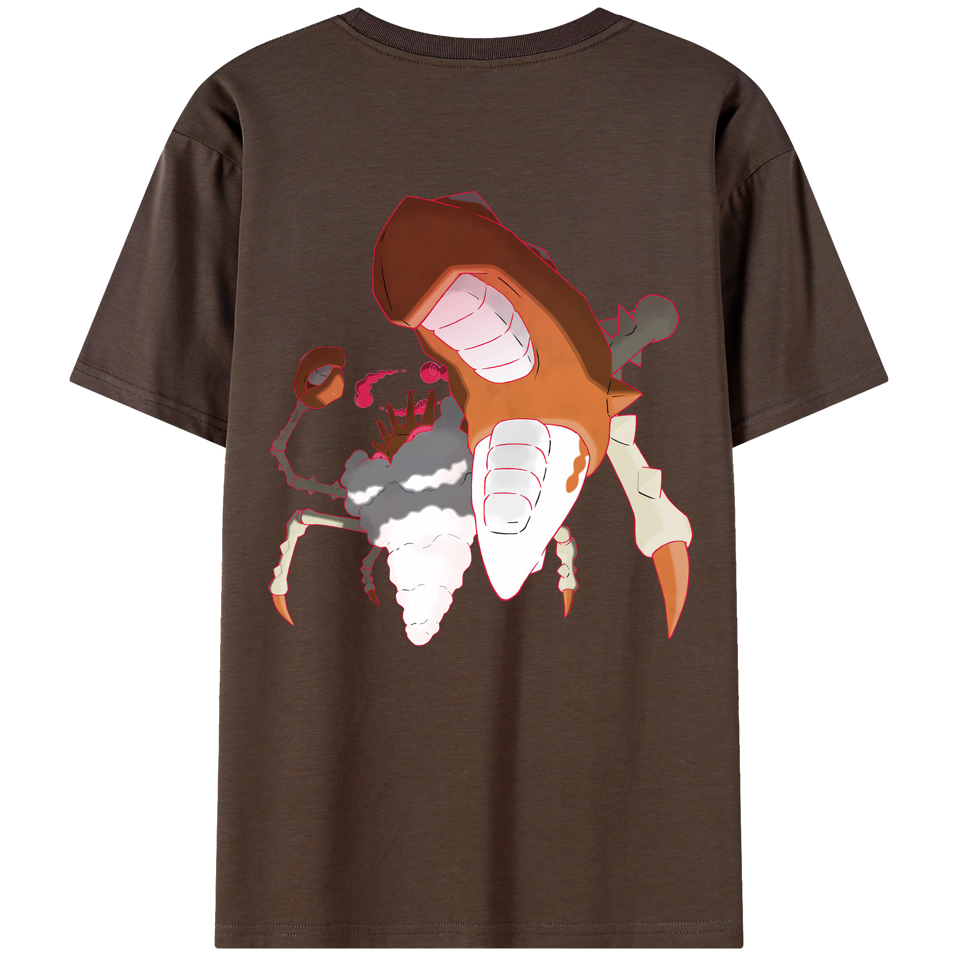 （画像用） ポケットモンスター Pokémon 綿100％半袖Tシャツ（背面プリント）