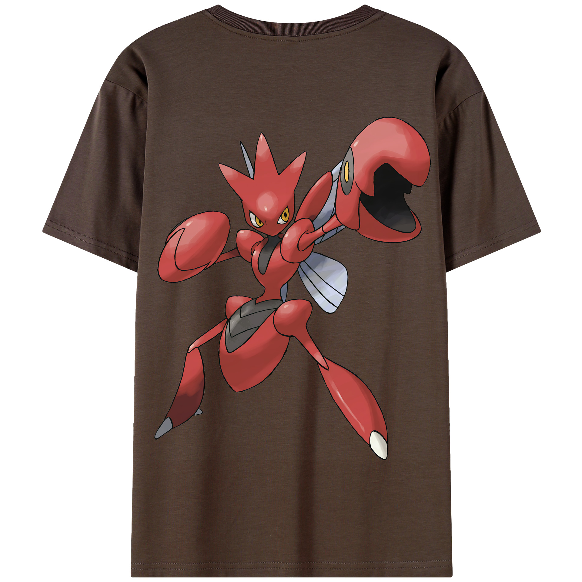 （画像用） ポケットモンスター Pokémon 綿100％半袖Tシャツ（背面プリント）