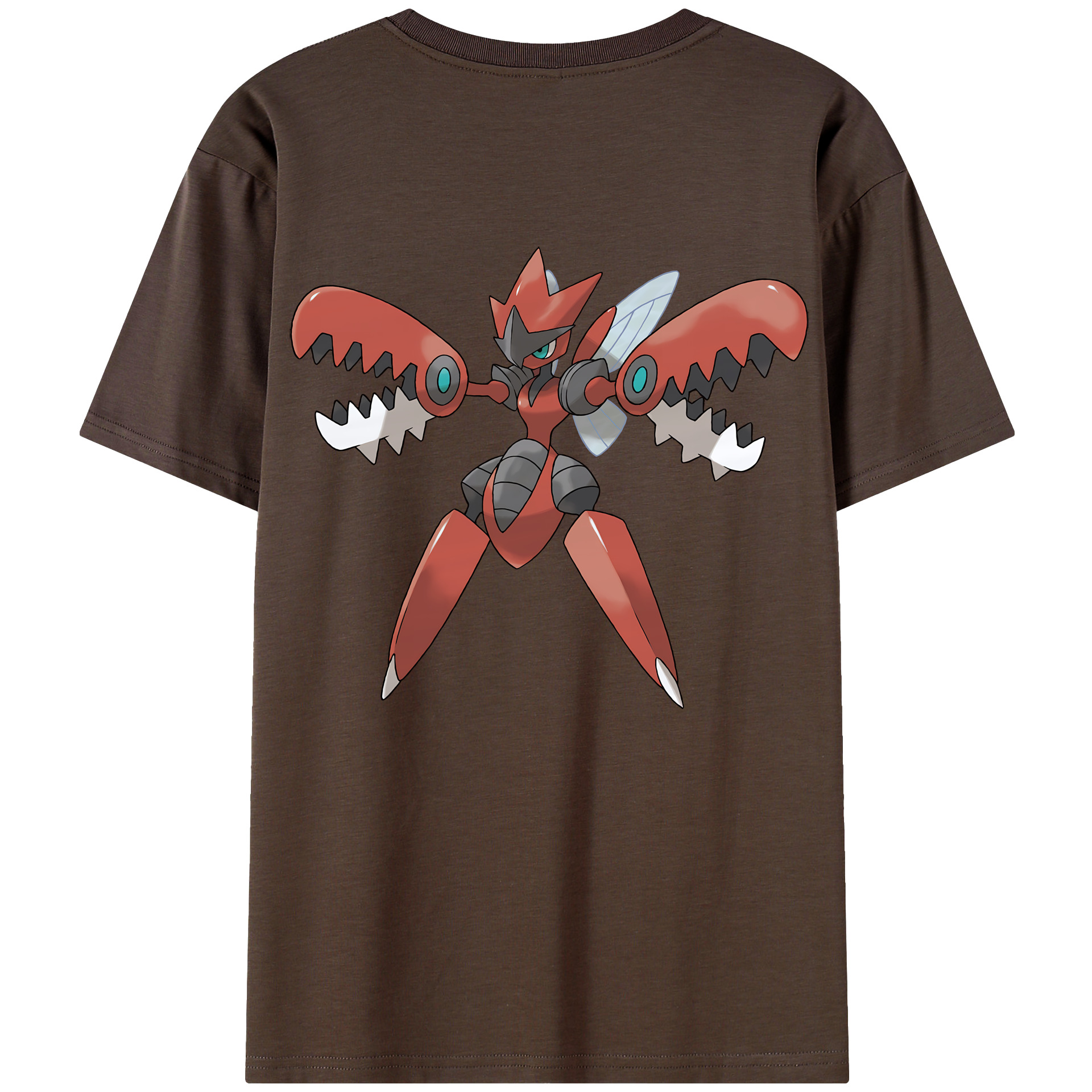 （画像用） ポケットモンスター Pokémon 綿100％半袖Tシャツ（背面プリント）