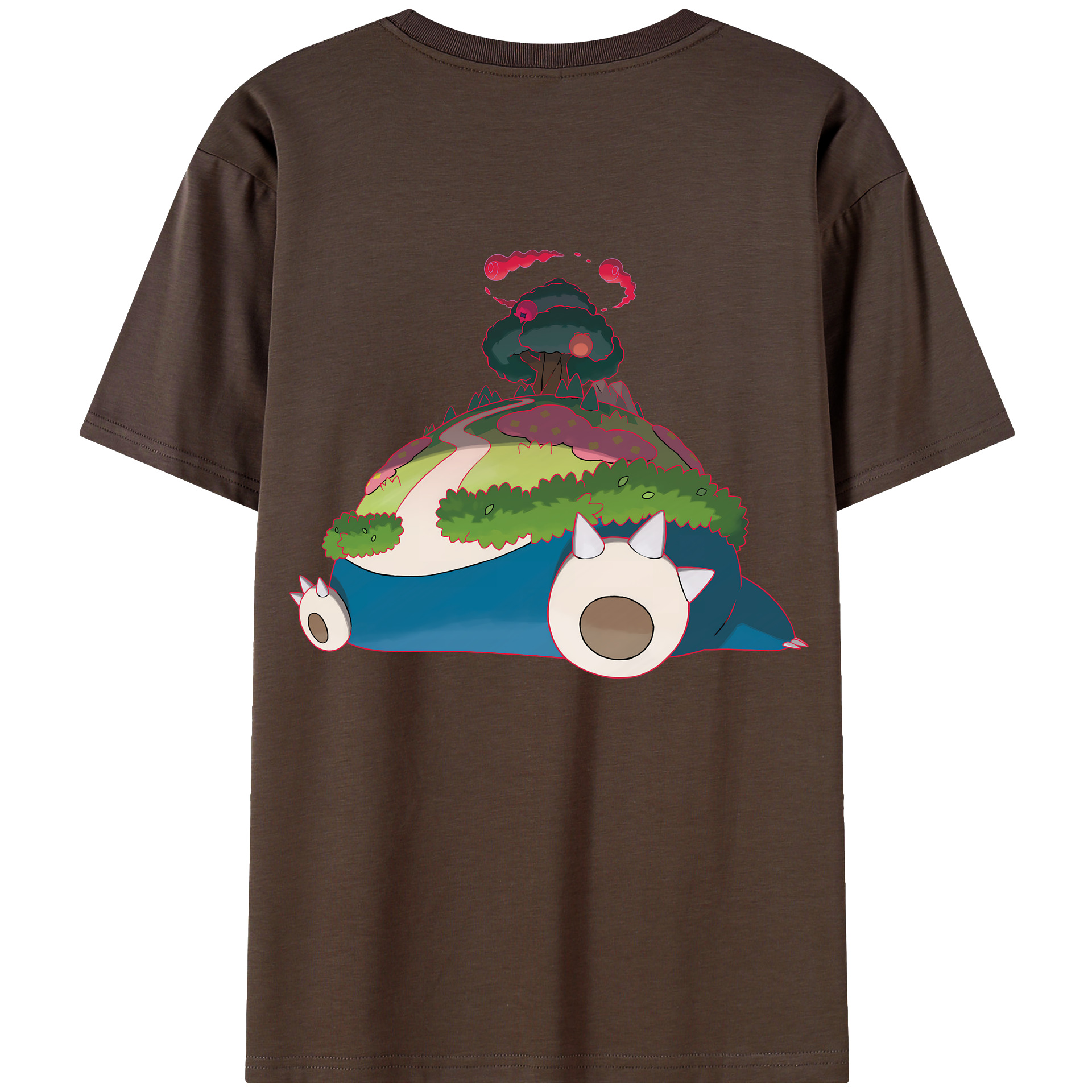 （画像用） ポケットモンスター Pokémon 綿100％半袖Tシャツ（背面プリント）