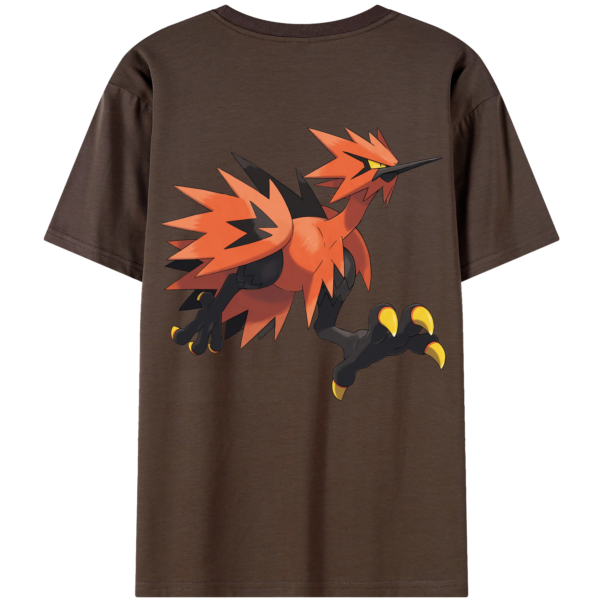 （画像用） ポケットモンスター Pokémon 綿100％半袖Tシャツ（背面プリント）