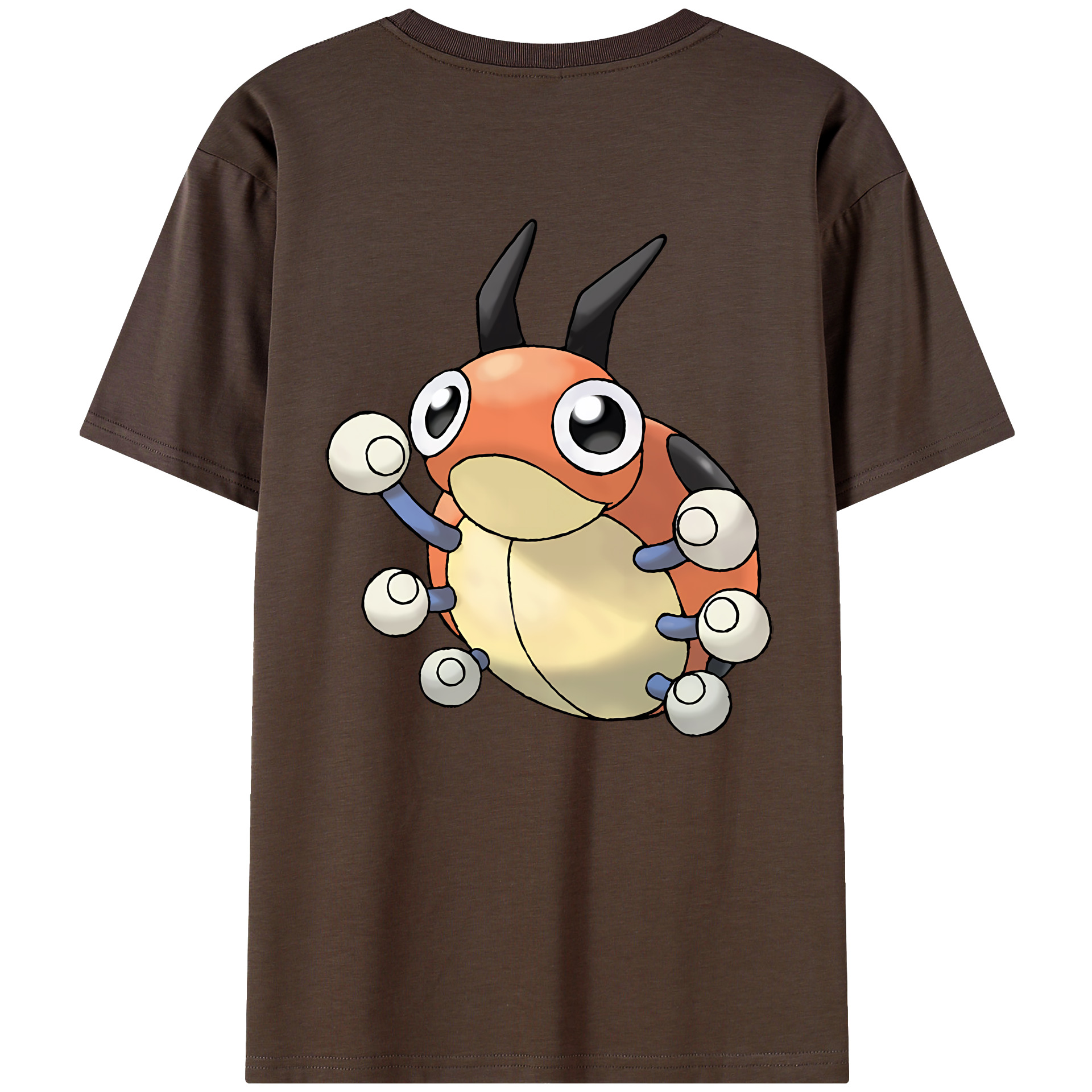 （画像用） ポケットモンスター Pokémon 綿100％半袖Tシャツ（背面プリント）