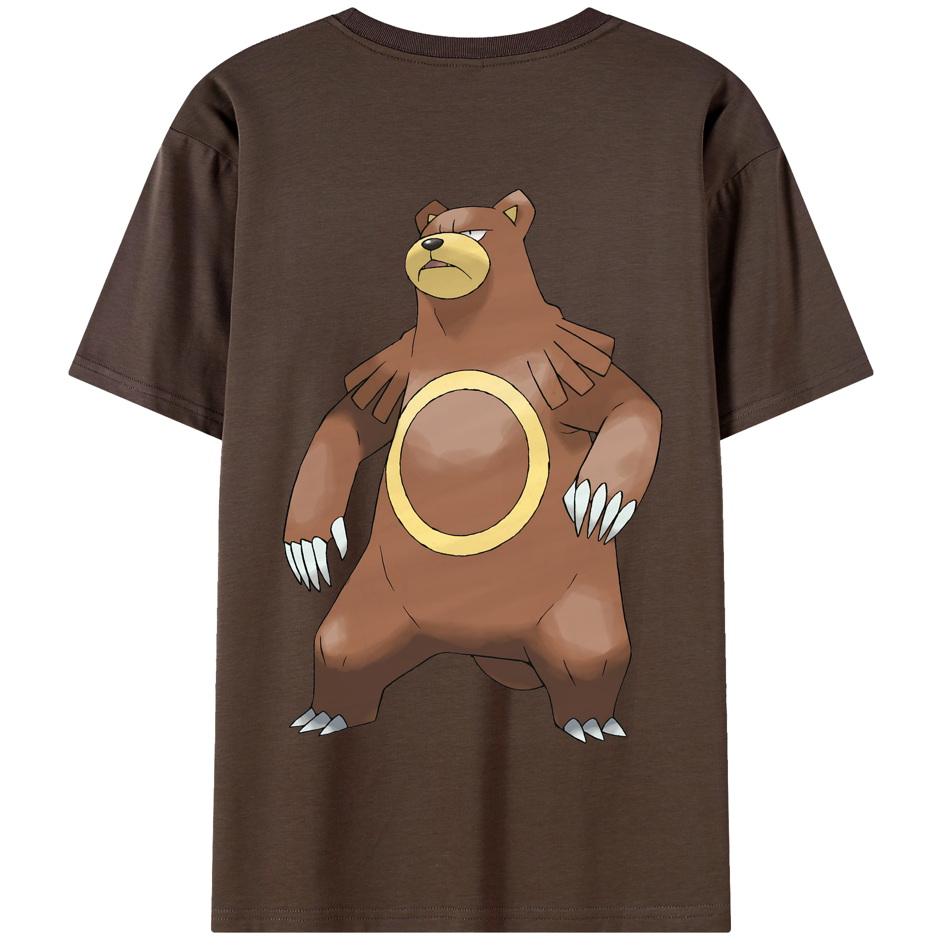 （画像用） ポケットモンスター Pokémon 綿100％半袖Tシャツ（背面プリント）