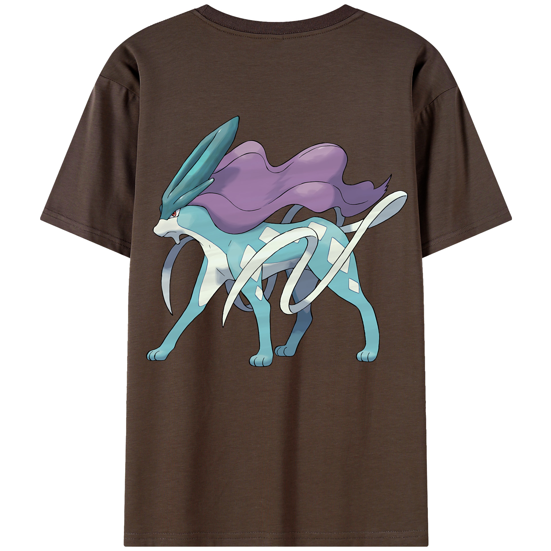 （画像用） ポケットモンスター Pokémon 綿100％半袖Tシャツ（背面プリント）