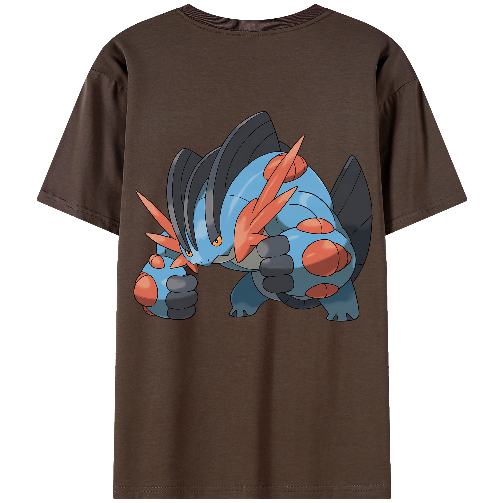 （画像用） ポケットモンスター Pokémon 綿100％半袖Tシャツ（背面プリント）